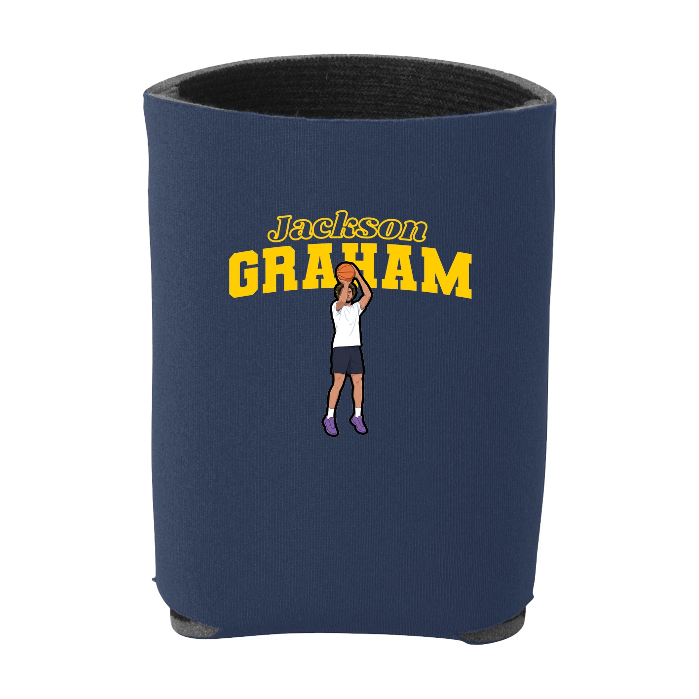 Can Holder — Name Arch in Navy
