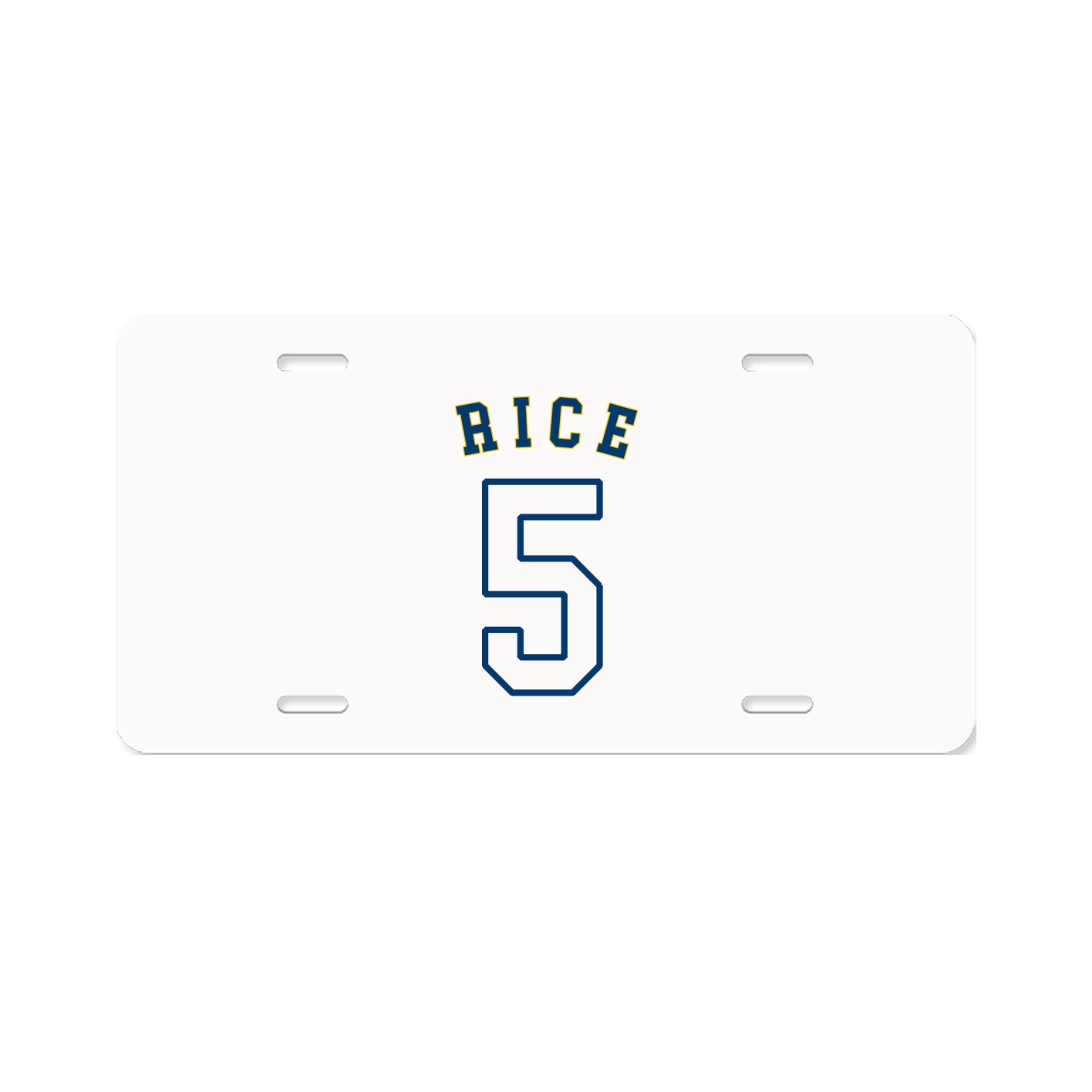 License Plate — Shirsey Arch in Classic