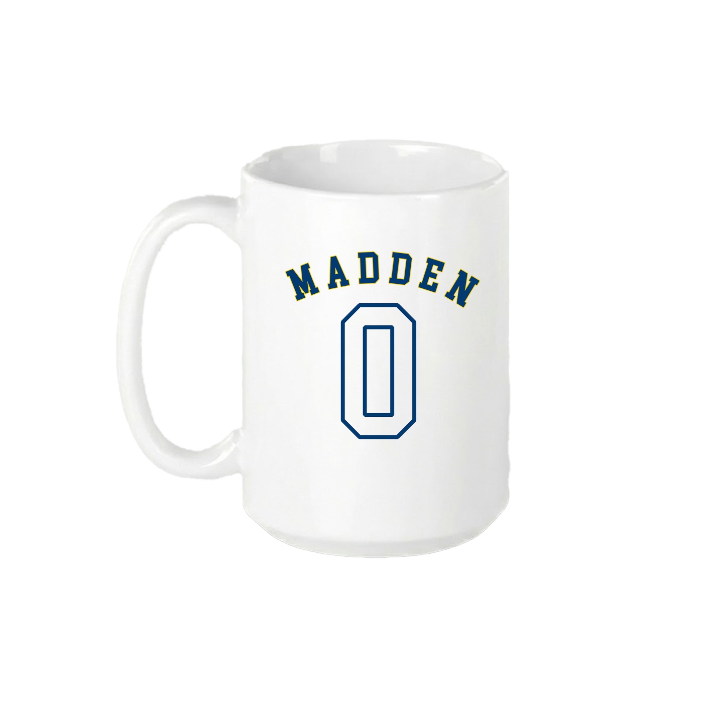 15oz Coffee Mug — Shirsey Arch in White