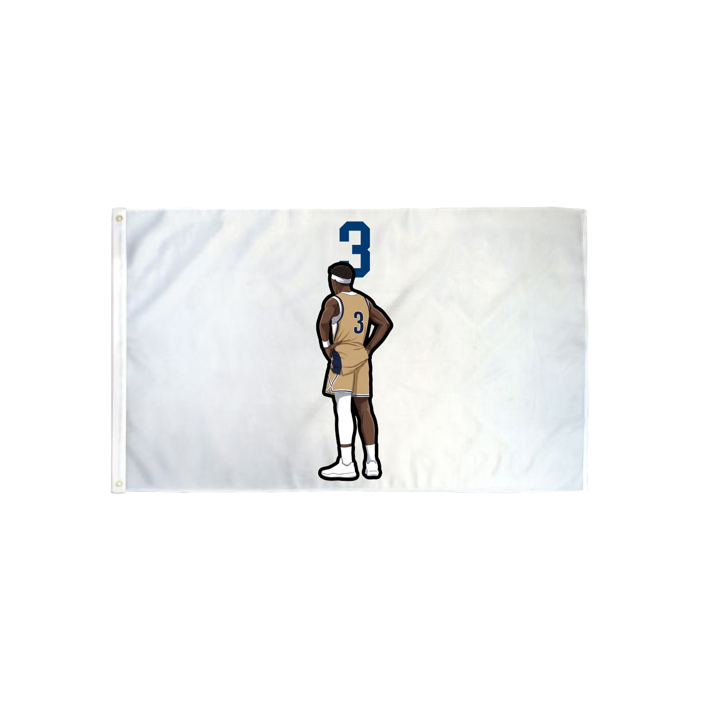 3x5 Flag — Number Top in Classic