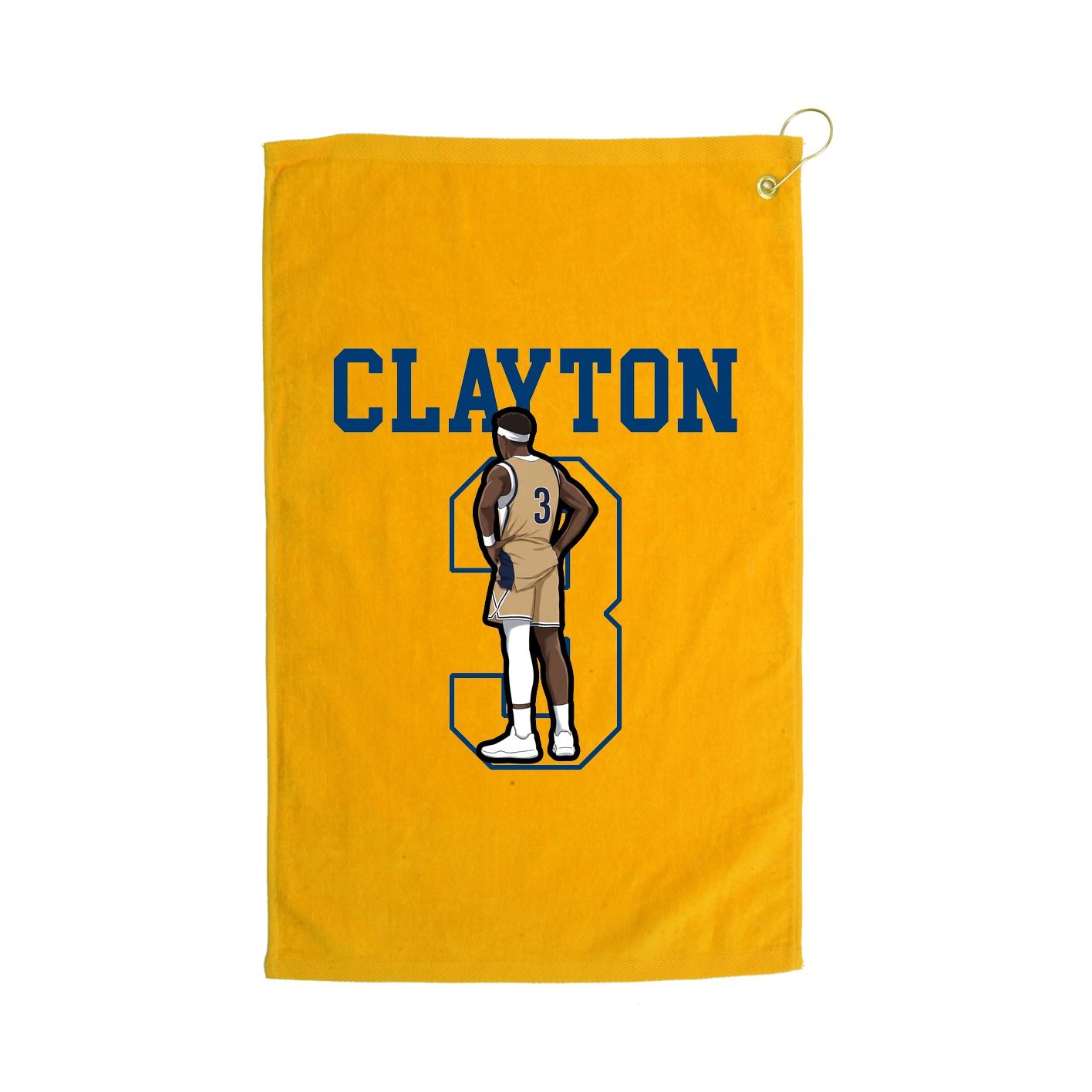 Golf Towel — Shirsey in Gold