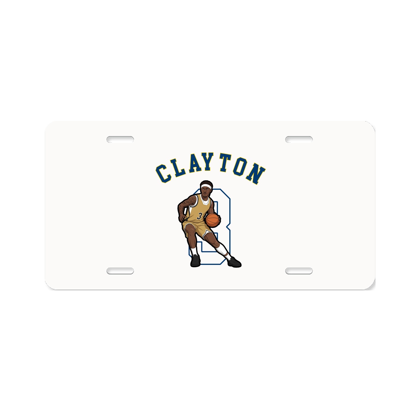 License Plate — Shirsey Arch in Classic