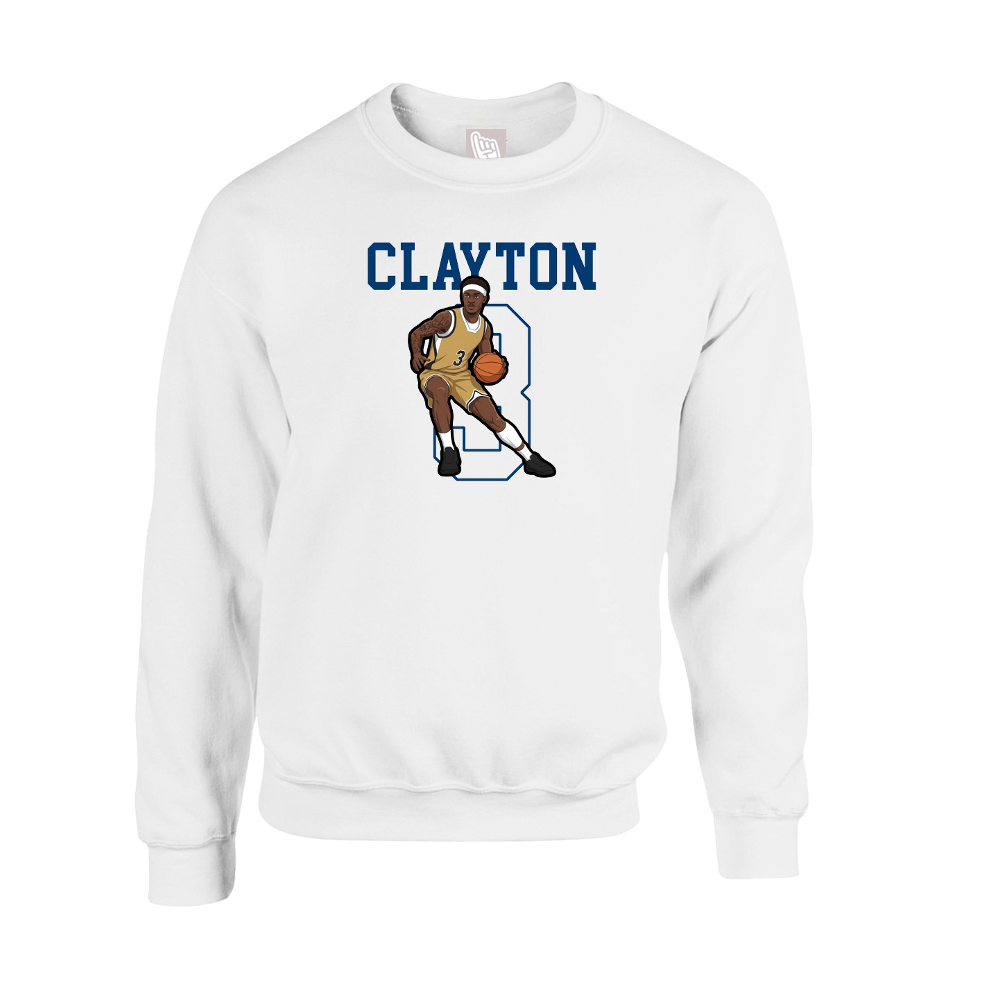 Fleece Crew — Shirsey in White