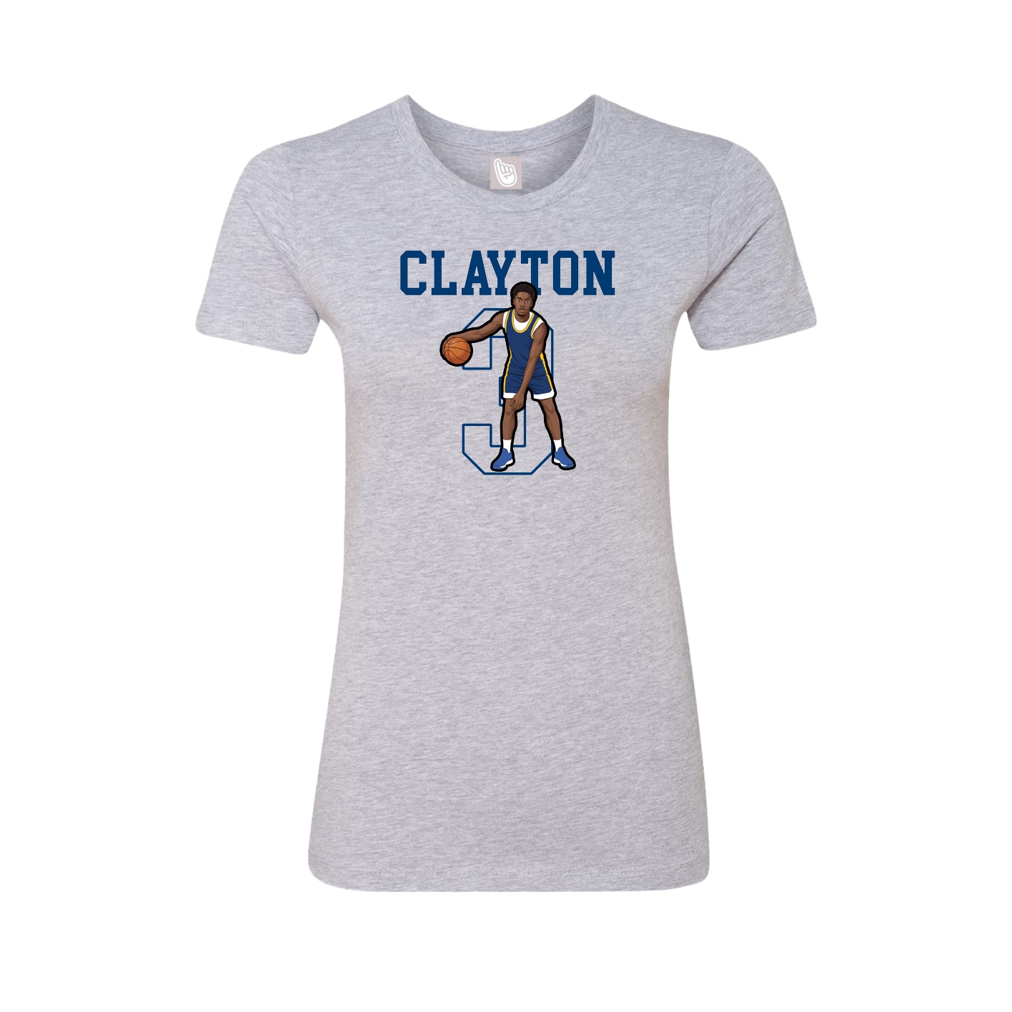 Fitted Women's Tee — Shirsey in Grey