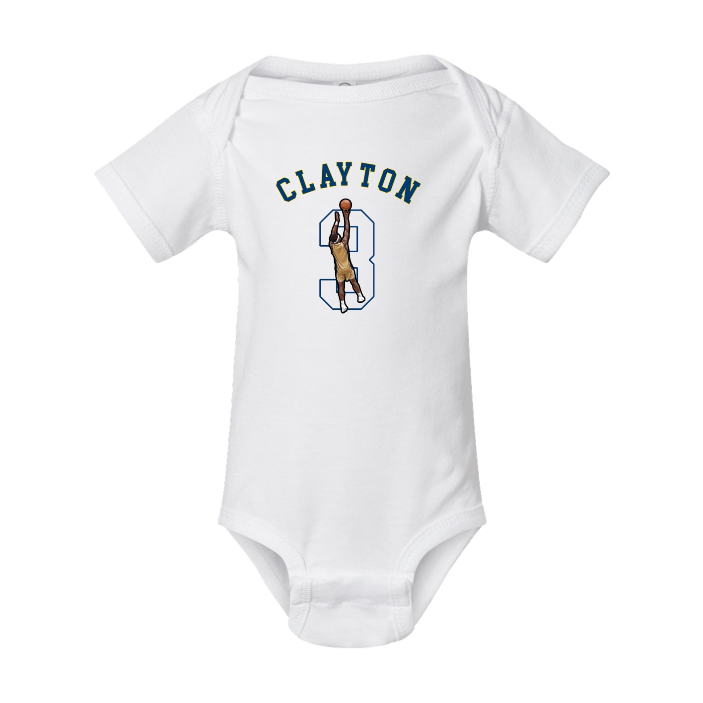 Baby Onesie — Shirsey Arch in White