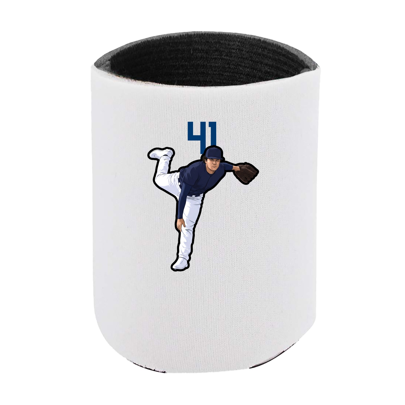 Can Holder — Number Top in White