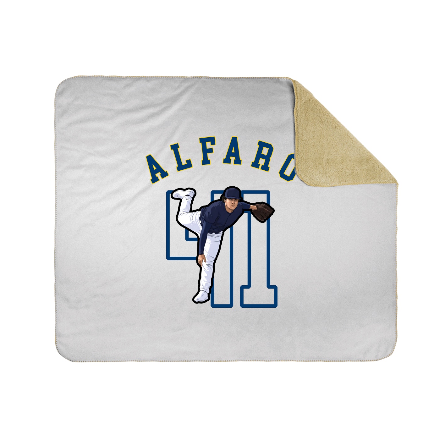 Throw Blanket — Shirsey Arch in White