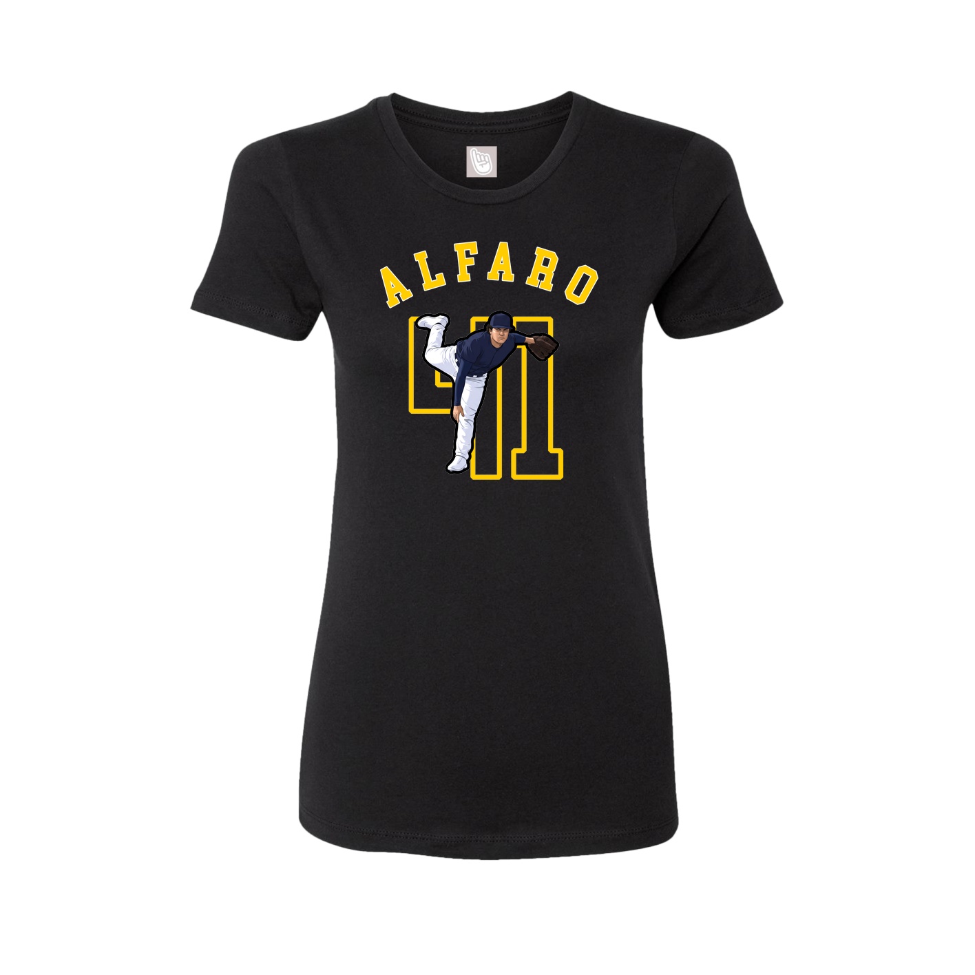 Womens Tee — Shirsey Arch in Black
