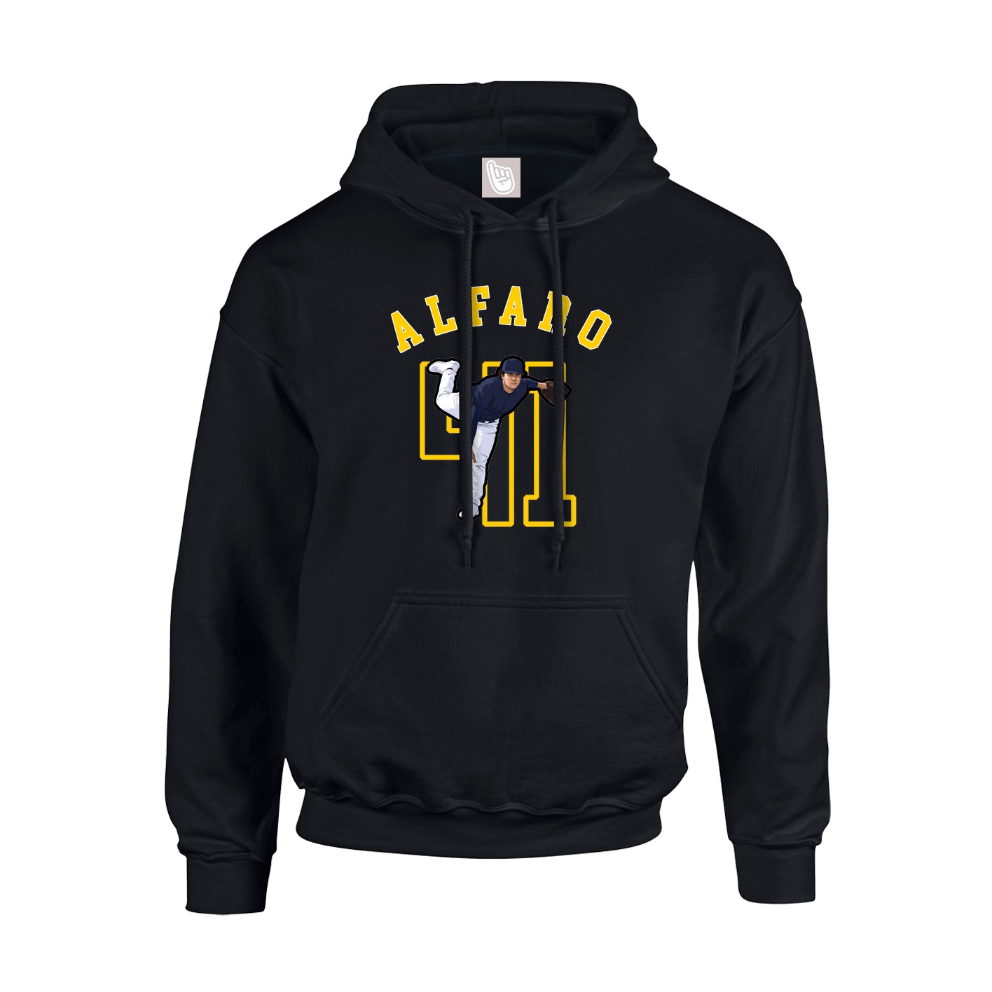Hoodie — Shirsey Arch in Black