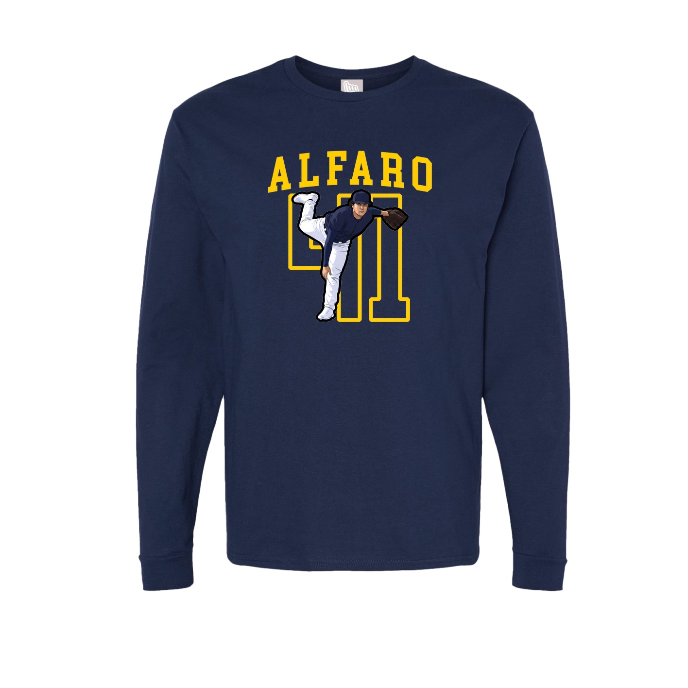 Long Sleeve Tee — Shirsey in Navy