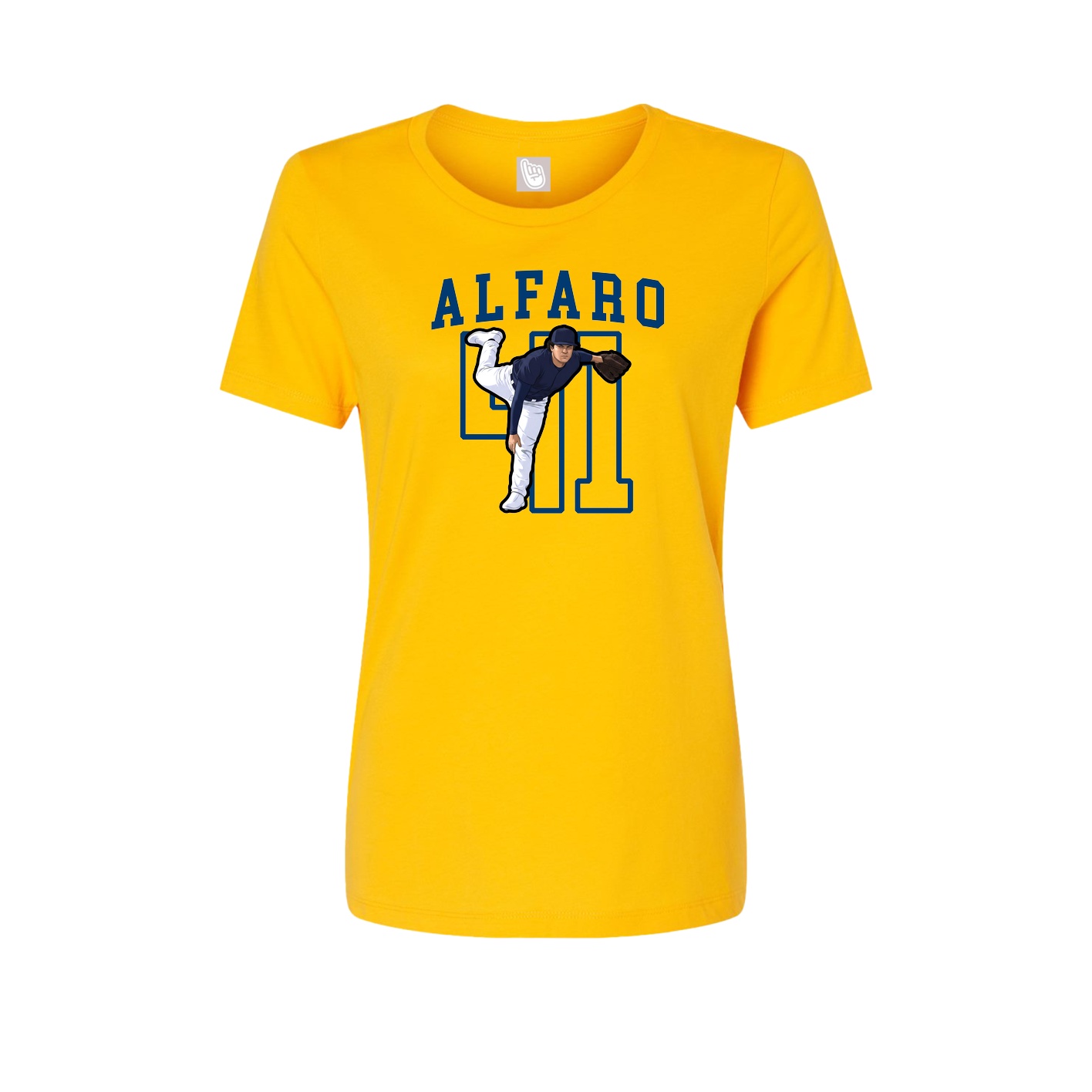 Womens Tee — Shirsey in Gold