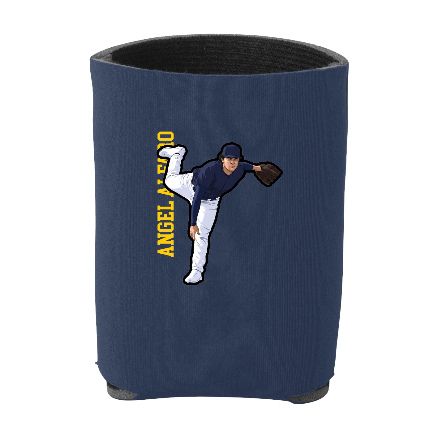 Can Holder — Name Vertical in Navy