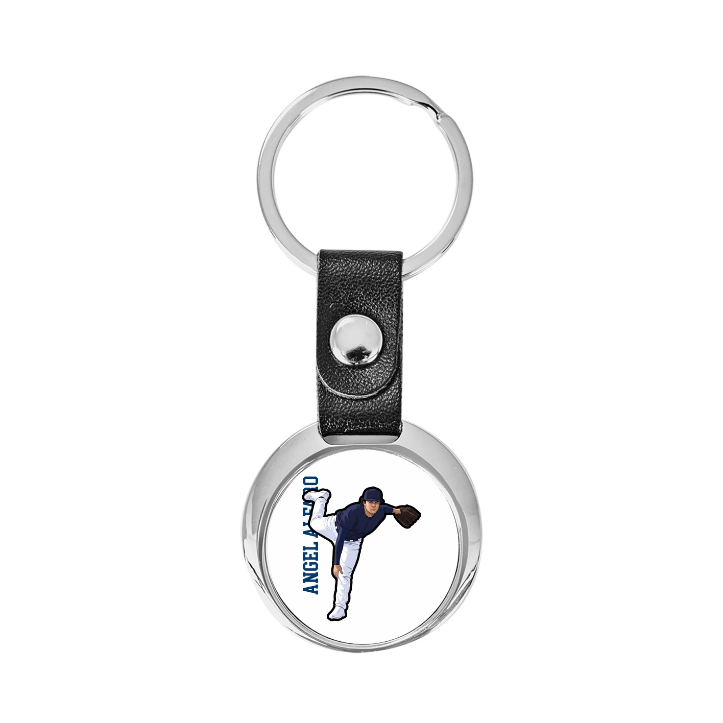 Key Chain — Name Vertical in Classic