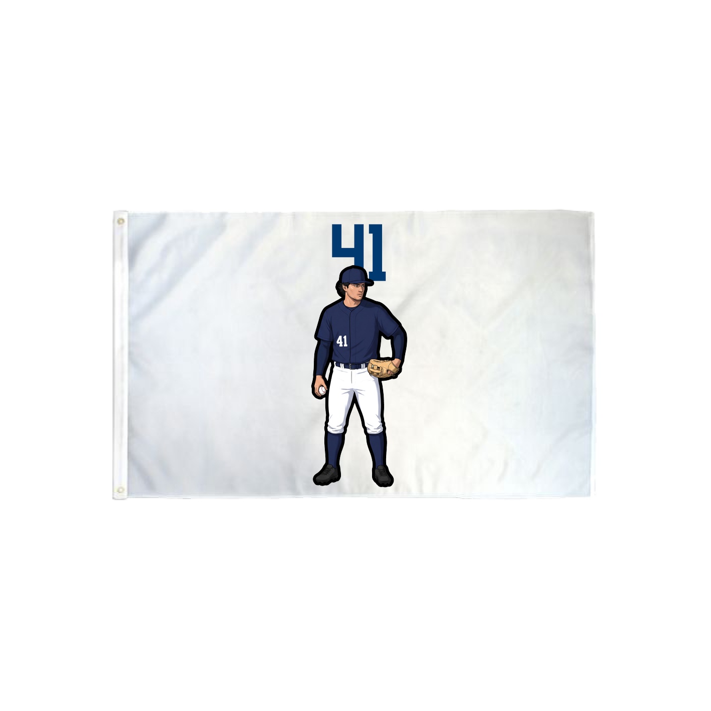 3x5 Flag — Number Top in Classic