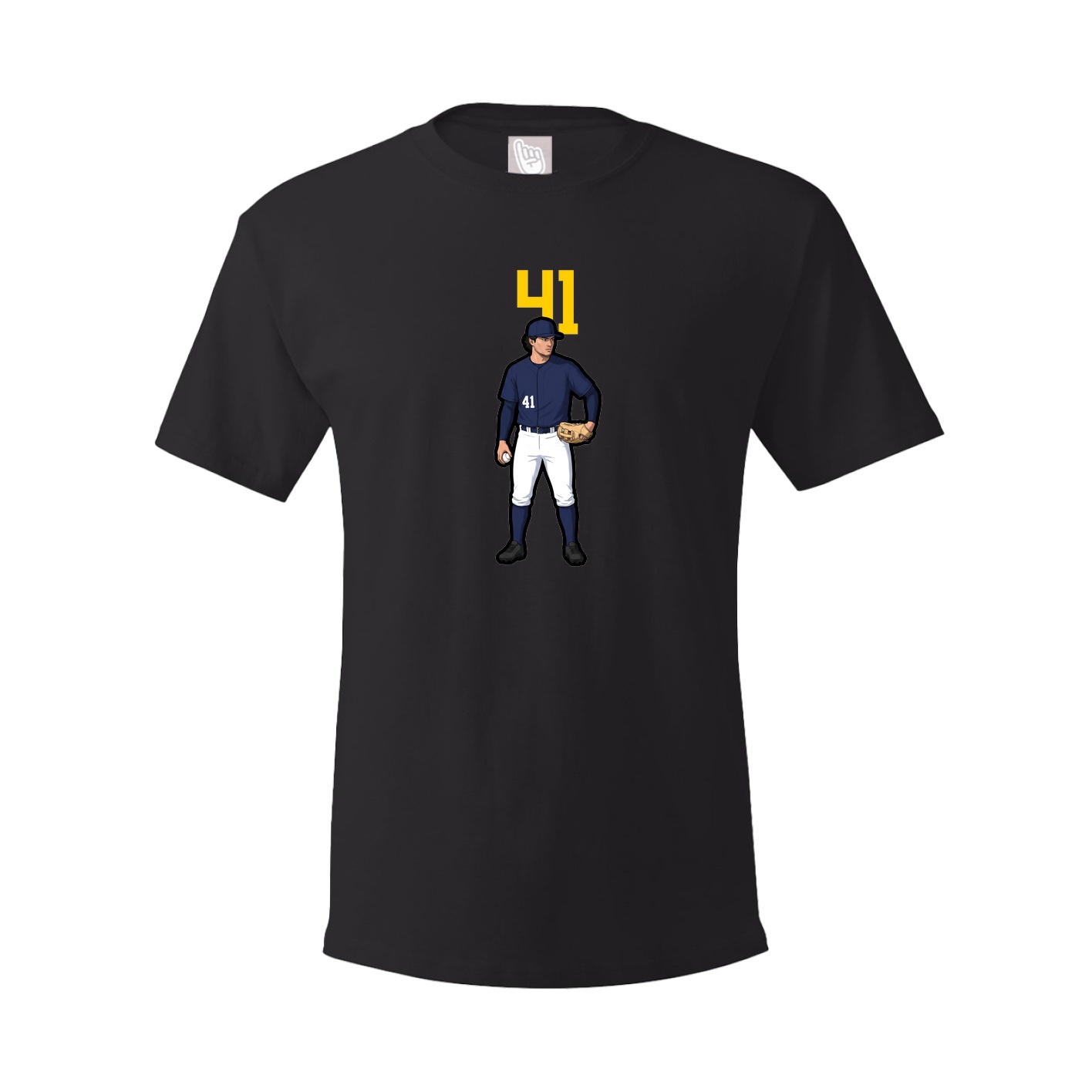 Tee — Number Top in Black