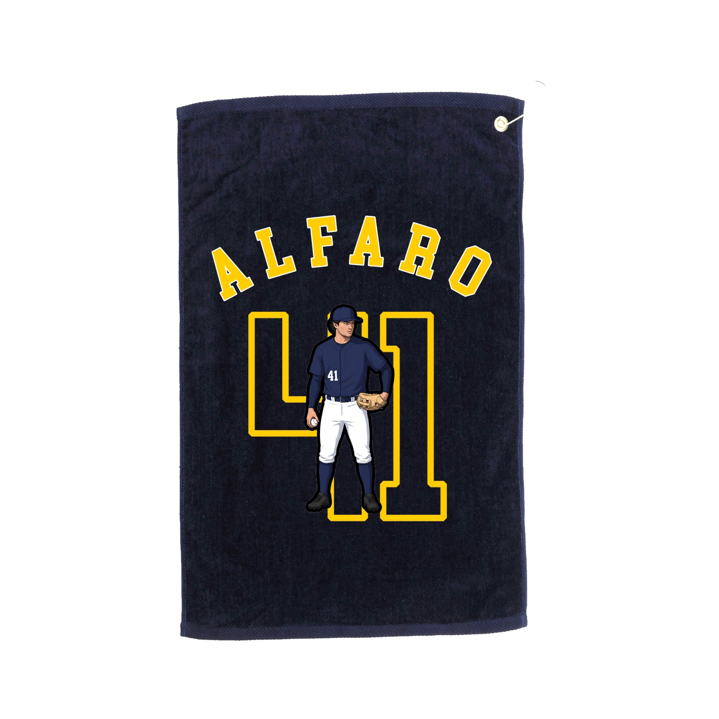 Golf Towel — Shirsey Arch in Navy