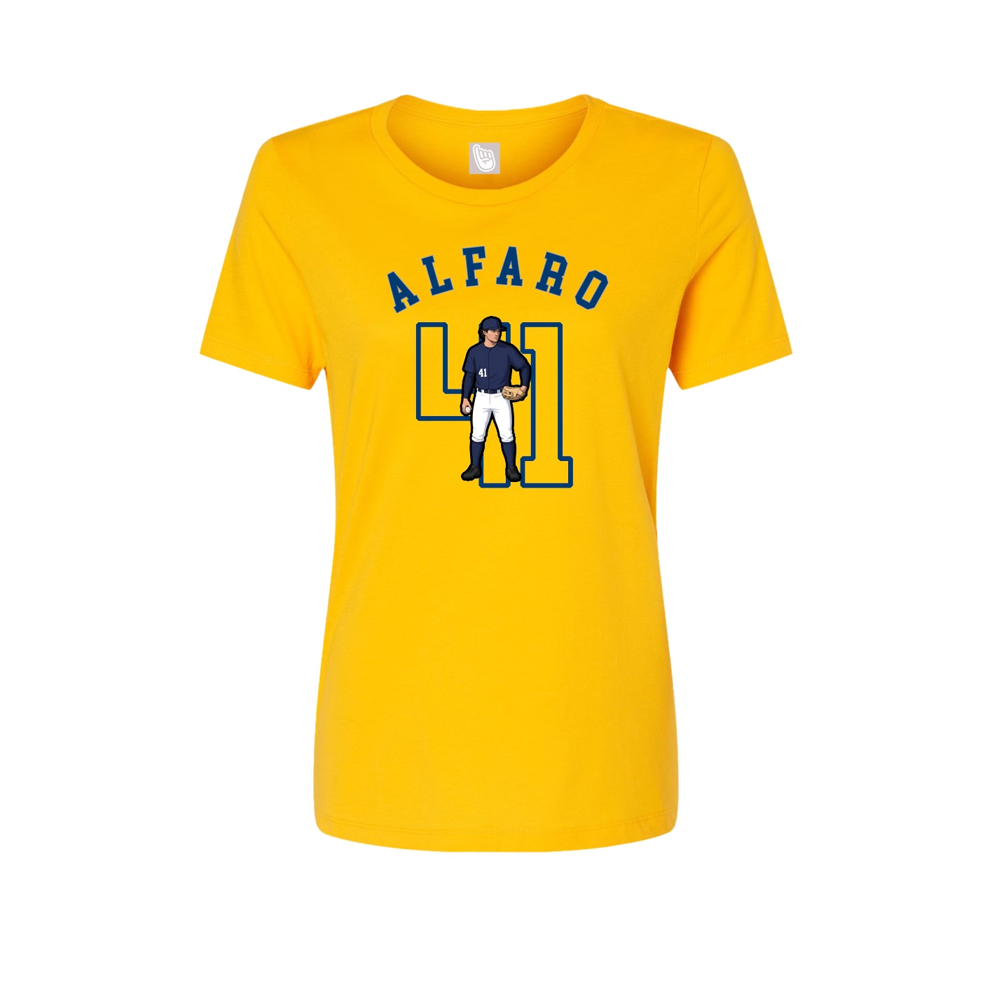Womens Tee — Shirsey Arch in Gold