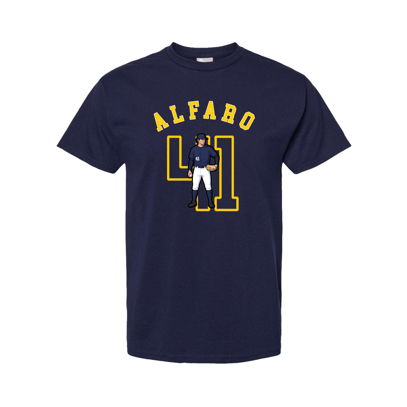 Youth Tee — Shirsey Arch in Navy