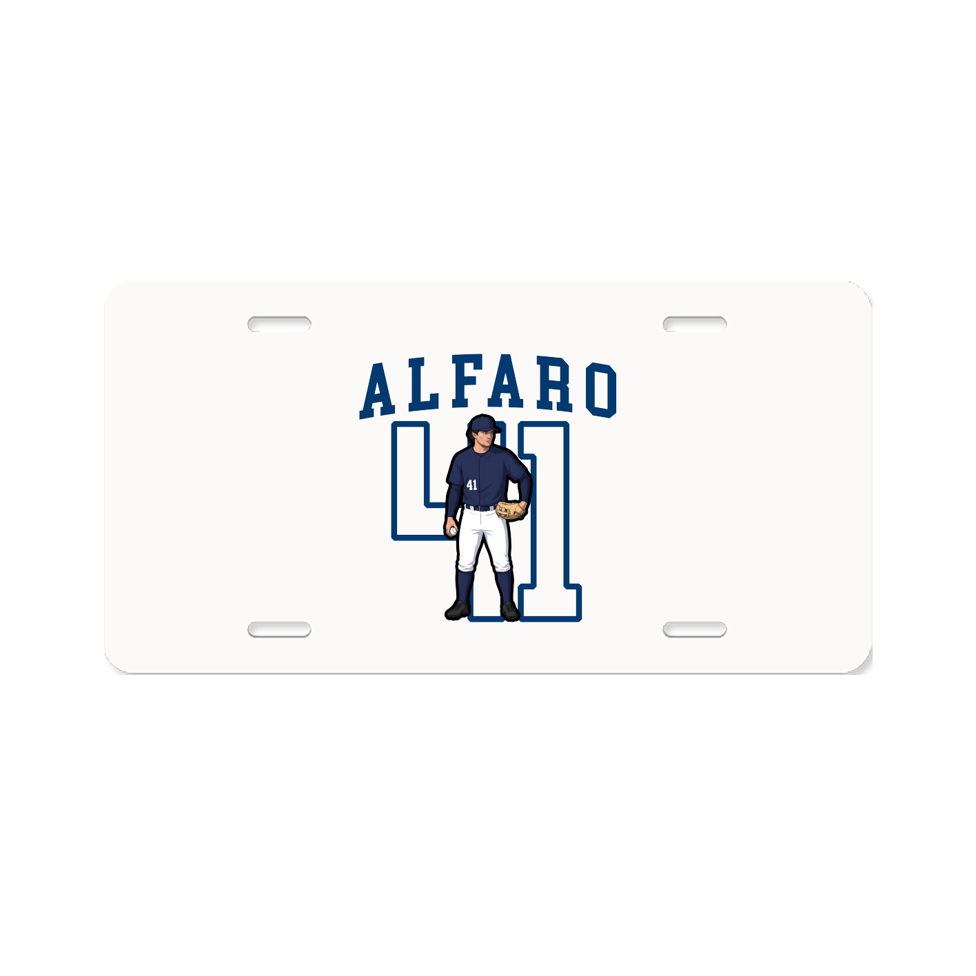 Aluminum License Plate