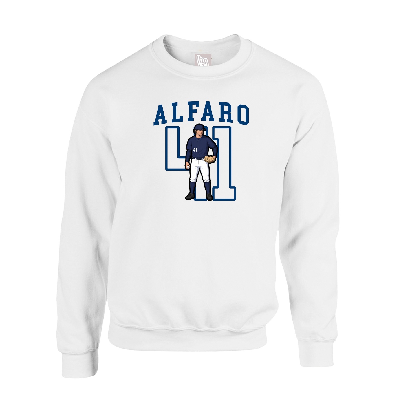 Fleece Crew — Shirsey in White