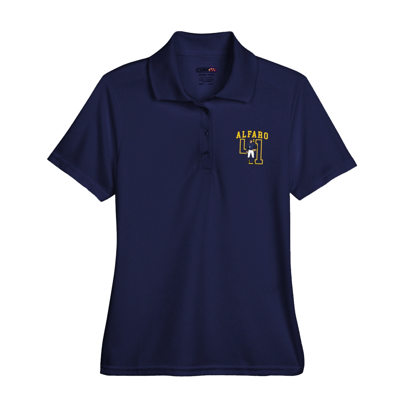 Womens Performance Polo — Shirsey in Navy