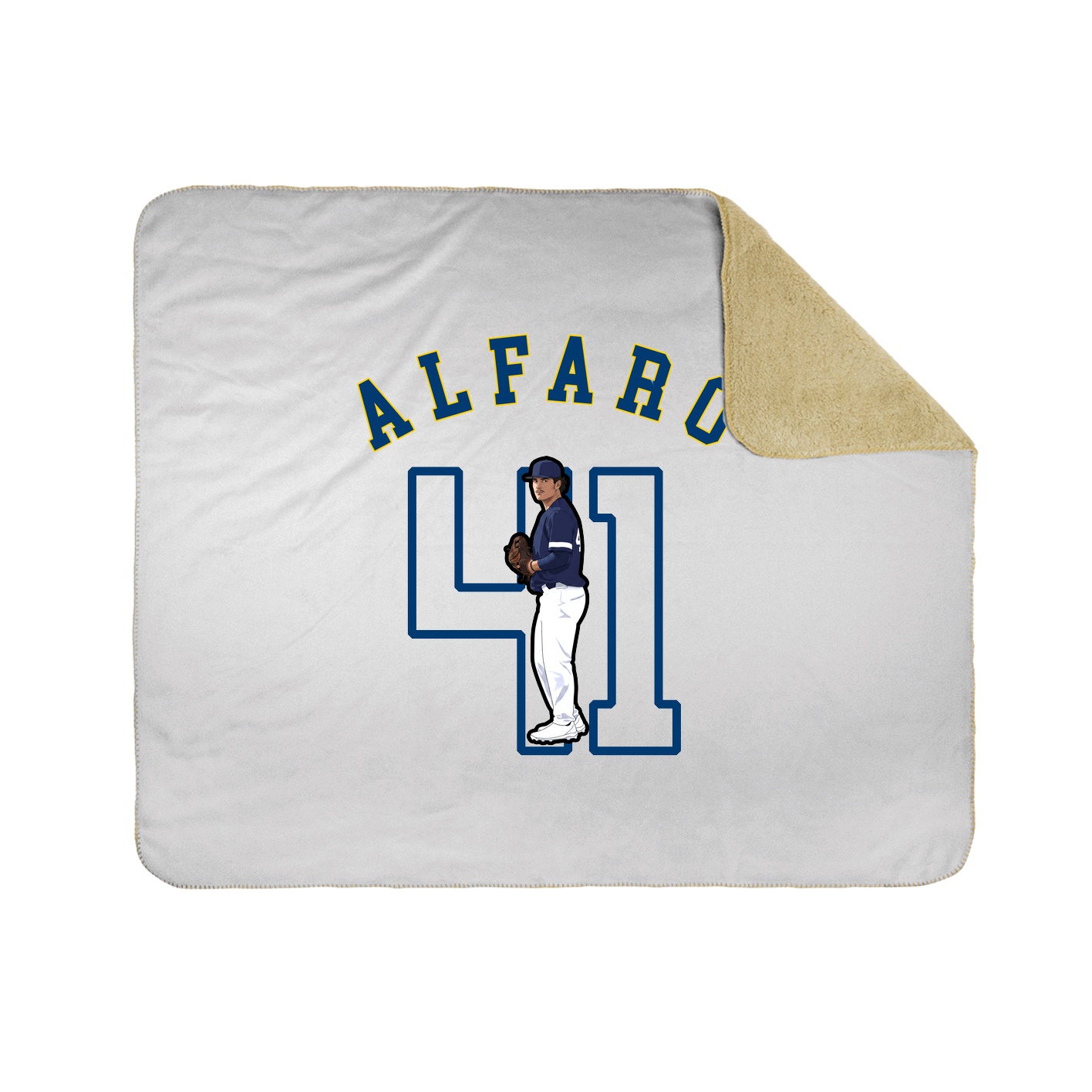 Throw Blanket — Shirsey Arch in White