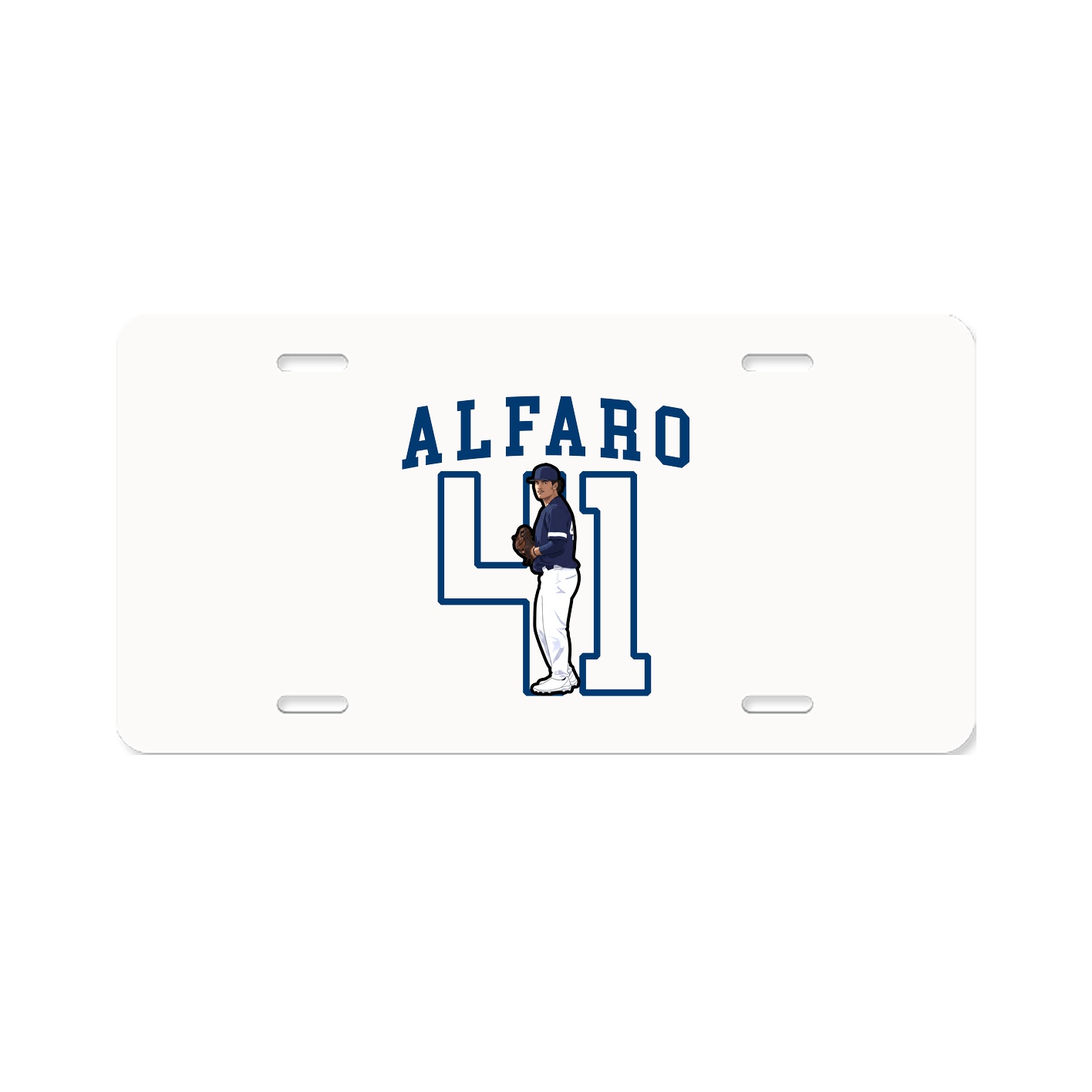 Aluminum License Plate
