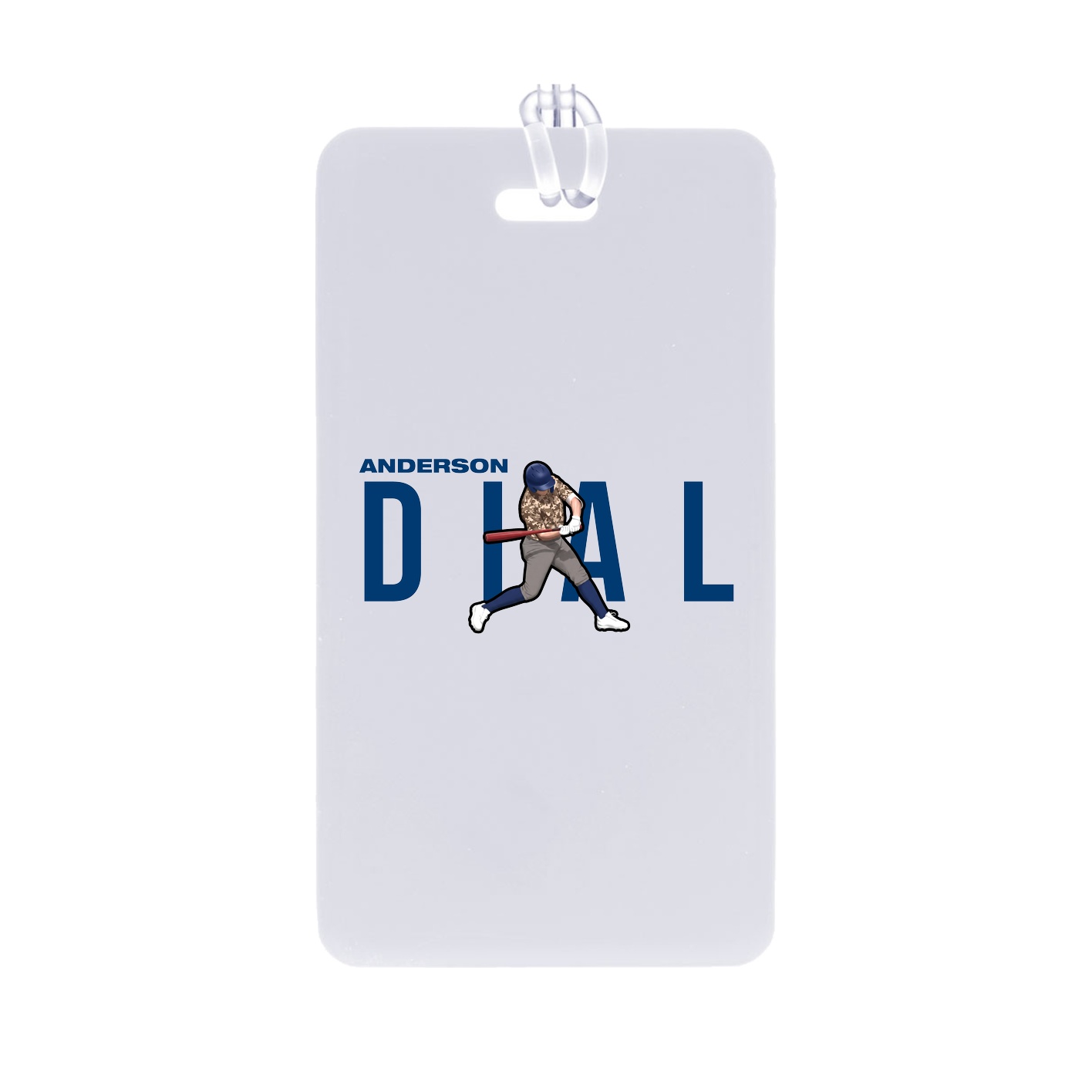 Bag Tag — Player Name in Classic