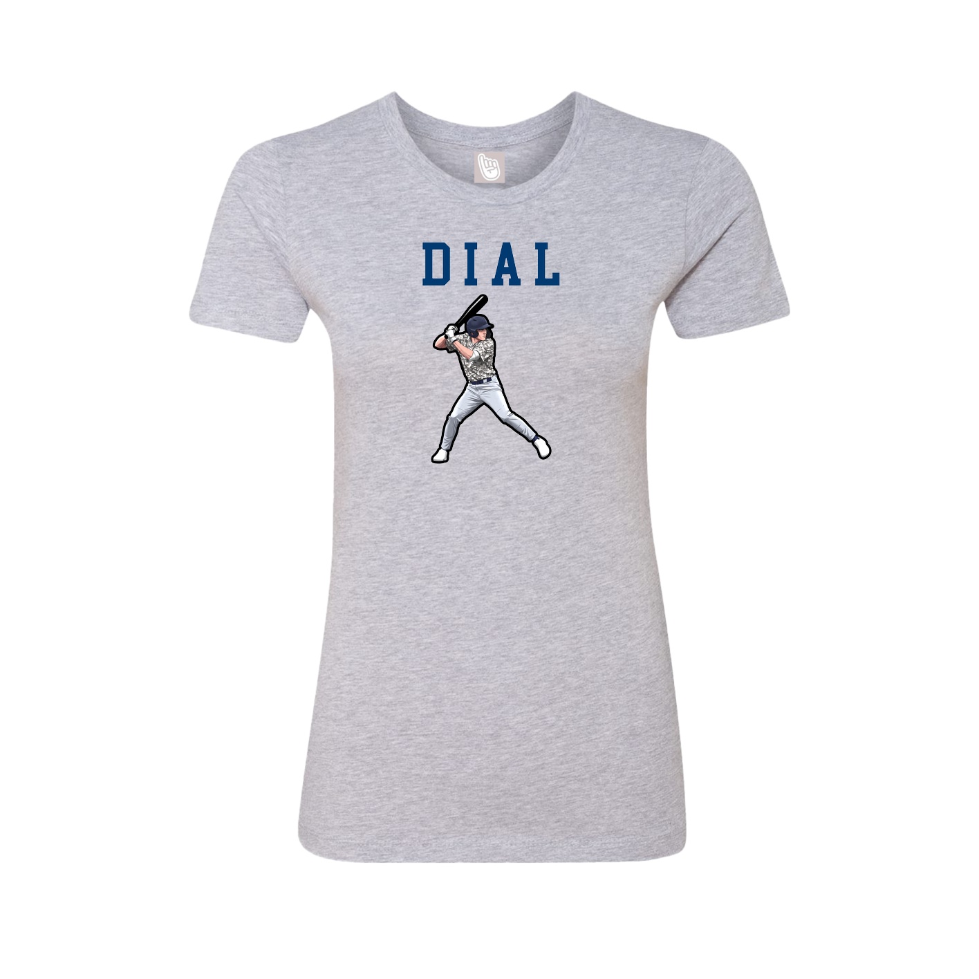 Fitted Women's Tee — Shirsey in Grey