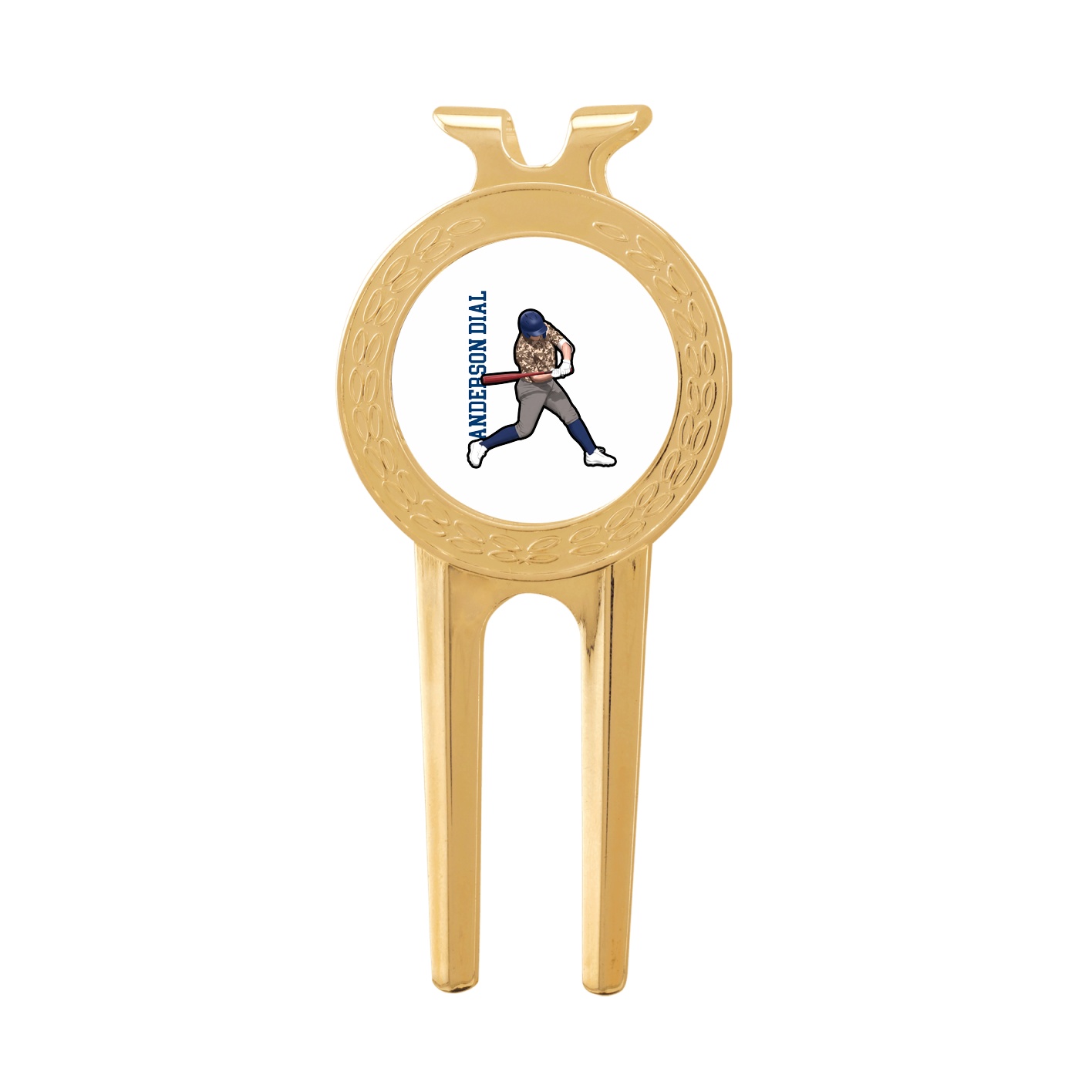 Divot Tool with Ball Marker — Name Vertical in Classic