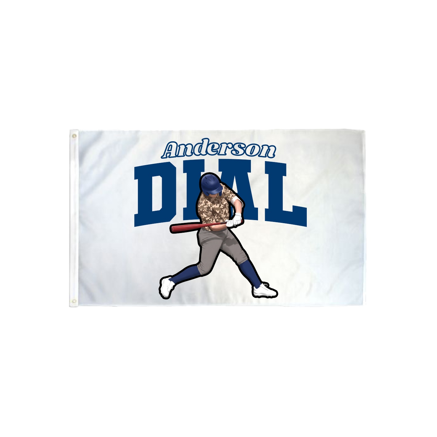 3x5 Flag — Name Arch in Classic