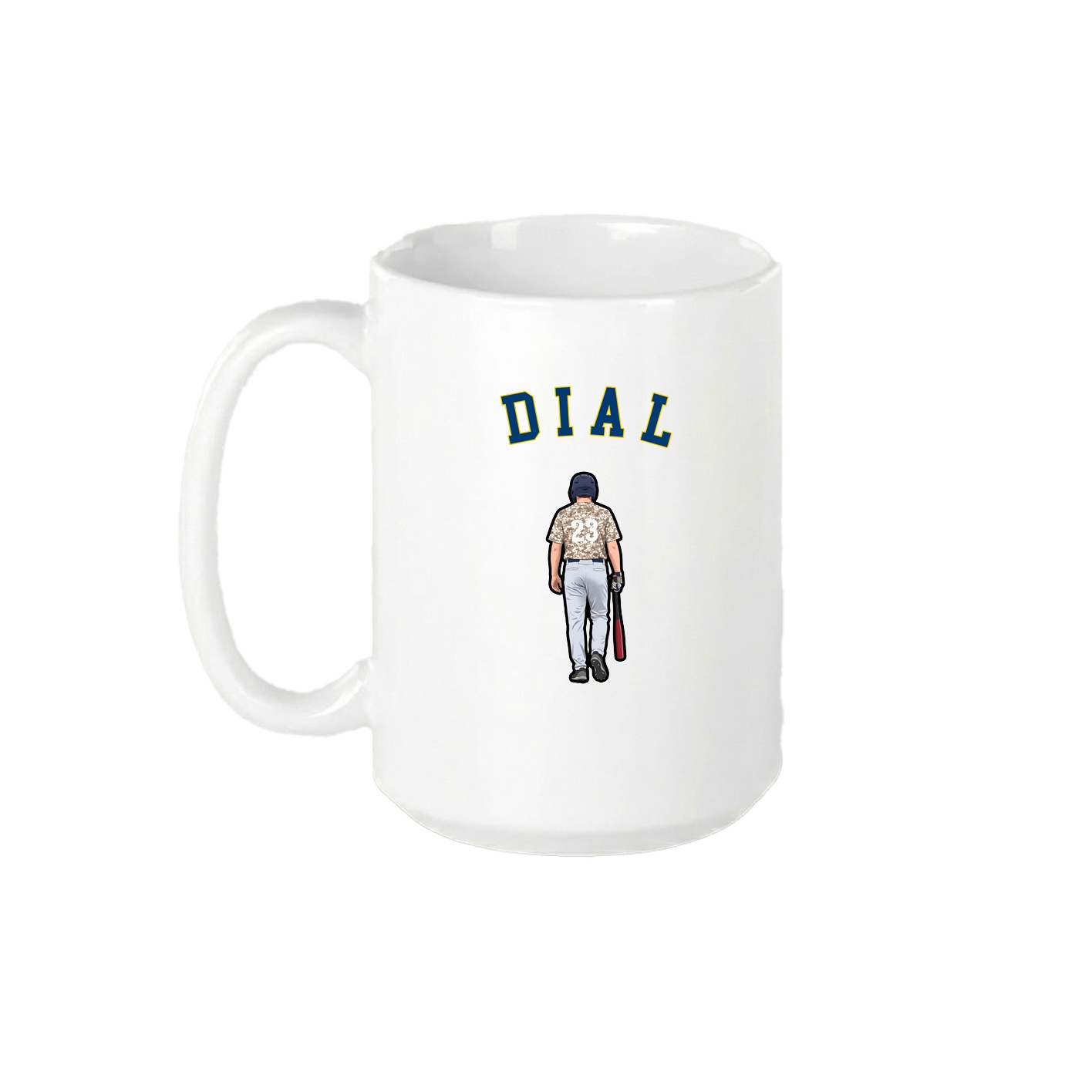 15oz Coffee Mug — Shirsey Arch in White