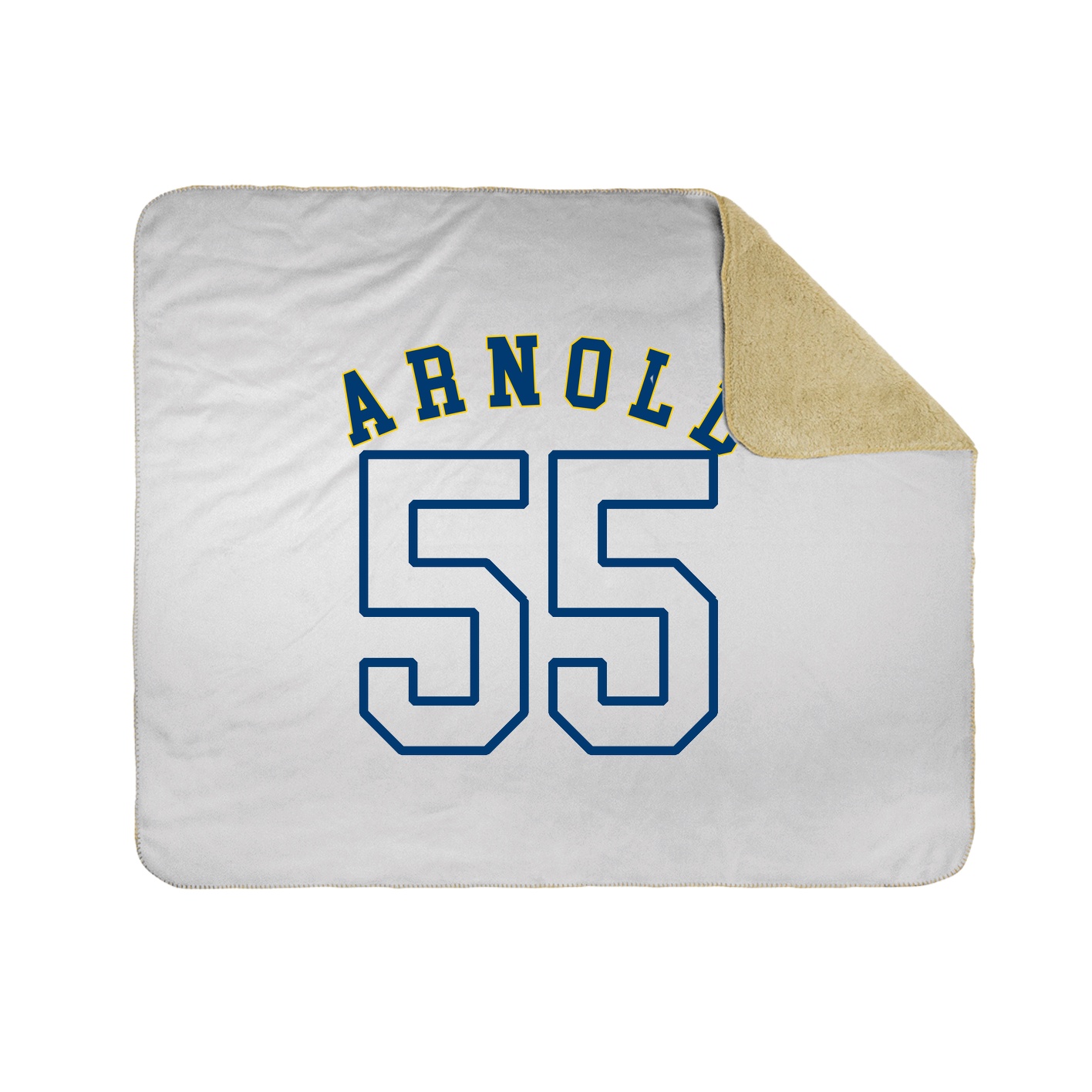 Throw Blanket — Shirsey Arch in White