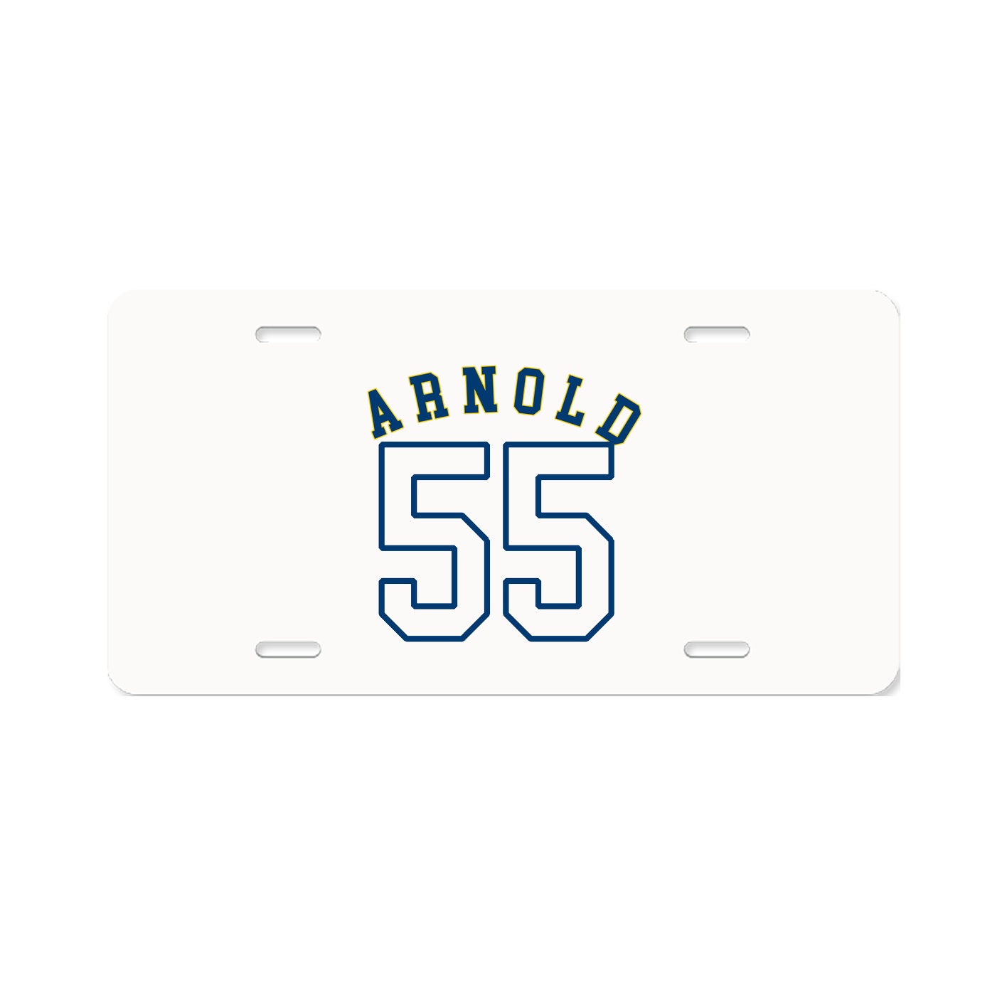 License Plate — Shirsey Arch in Classic