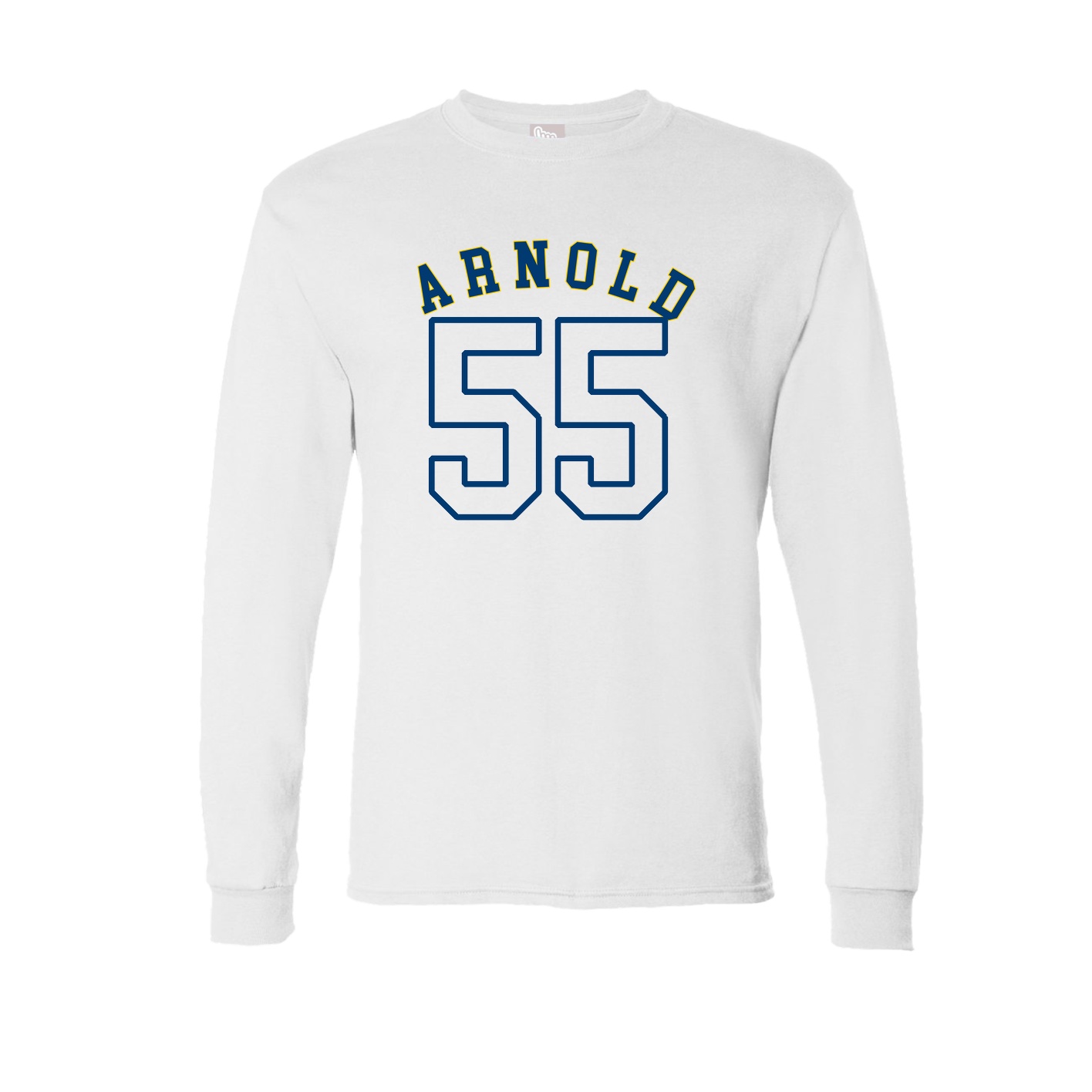 Long Sleeve Tee — Shirsey Arch in White