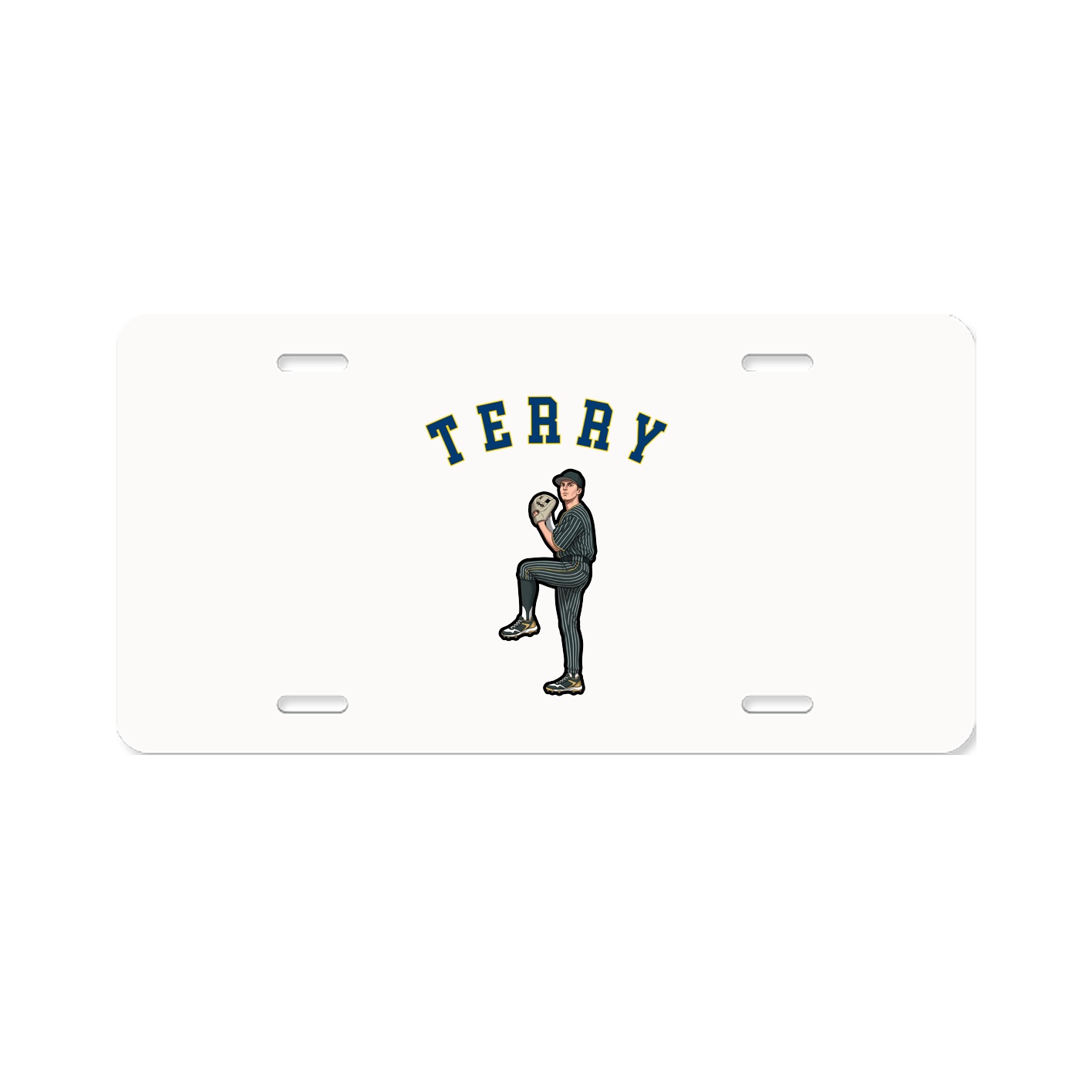 Aluminum License Plate