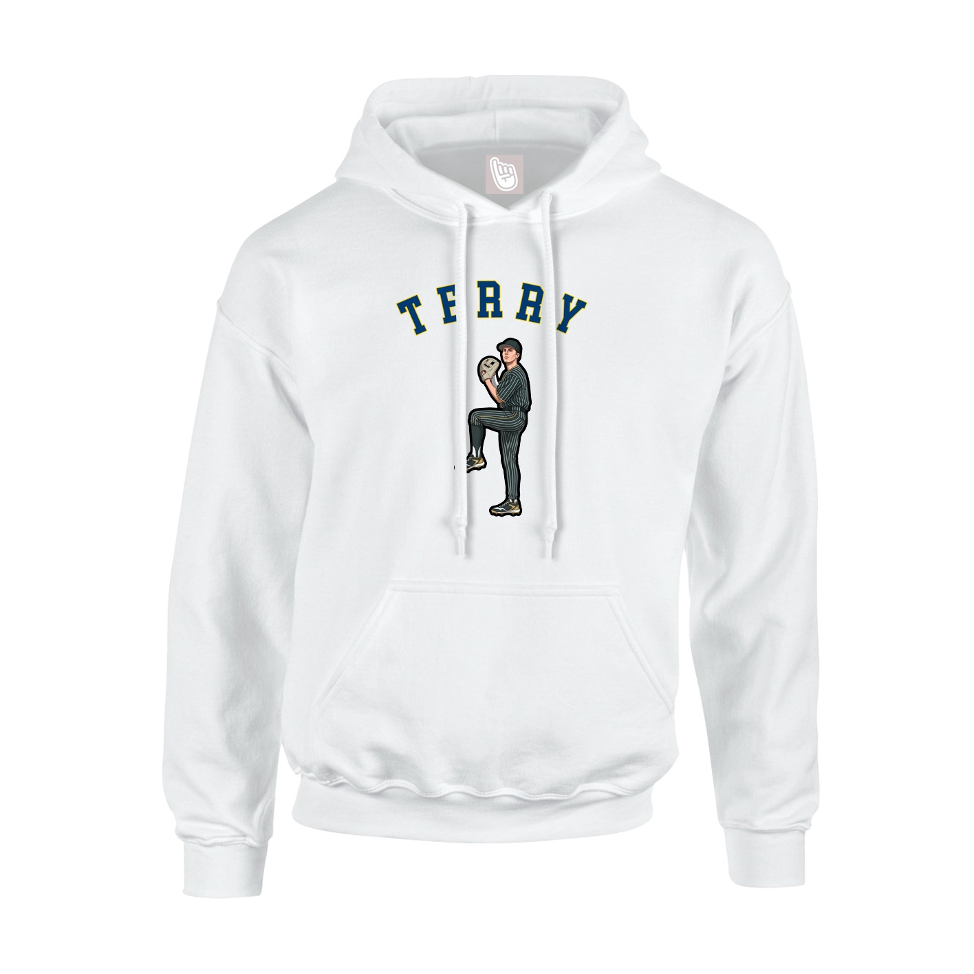 Hoodie — Classic in White
