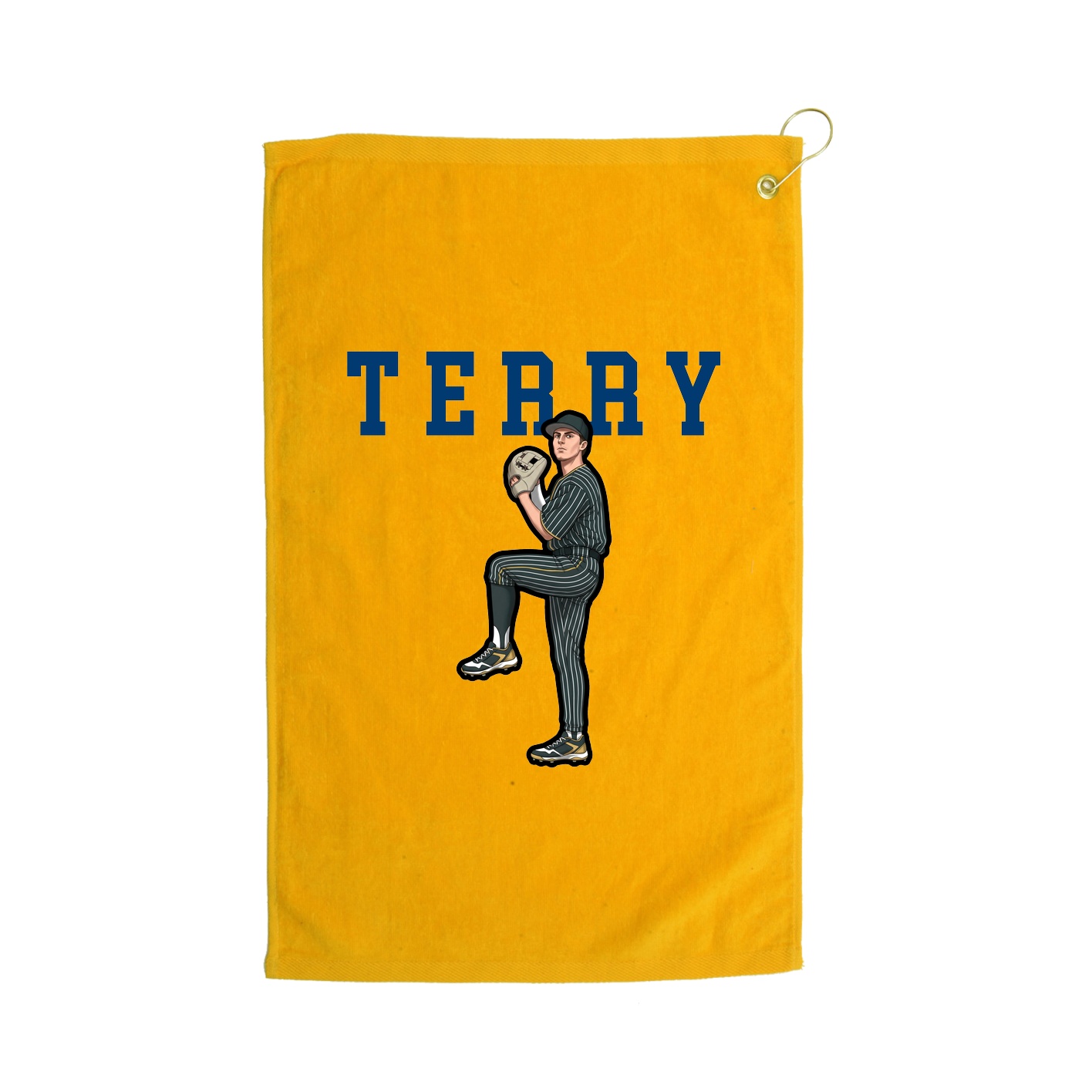 Golf Towel — Classic in Gold