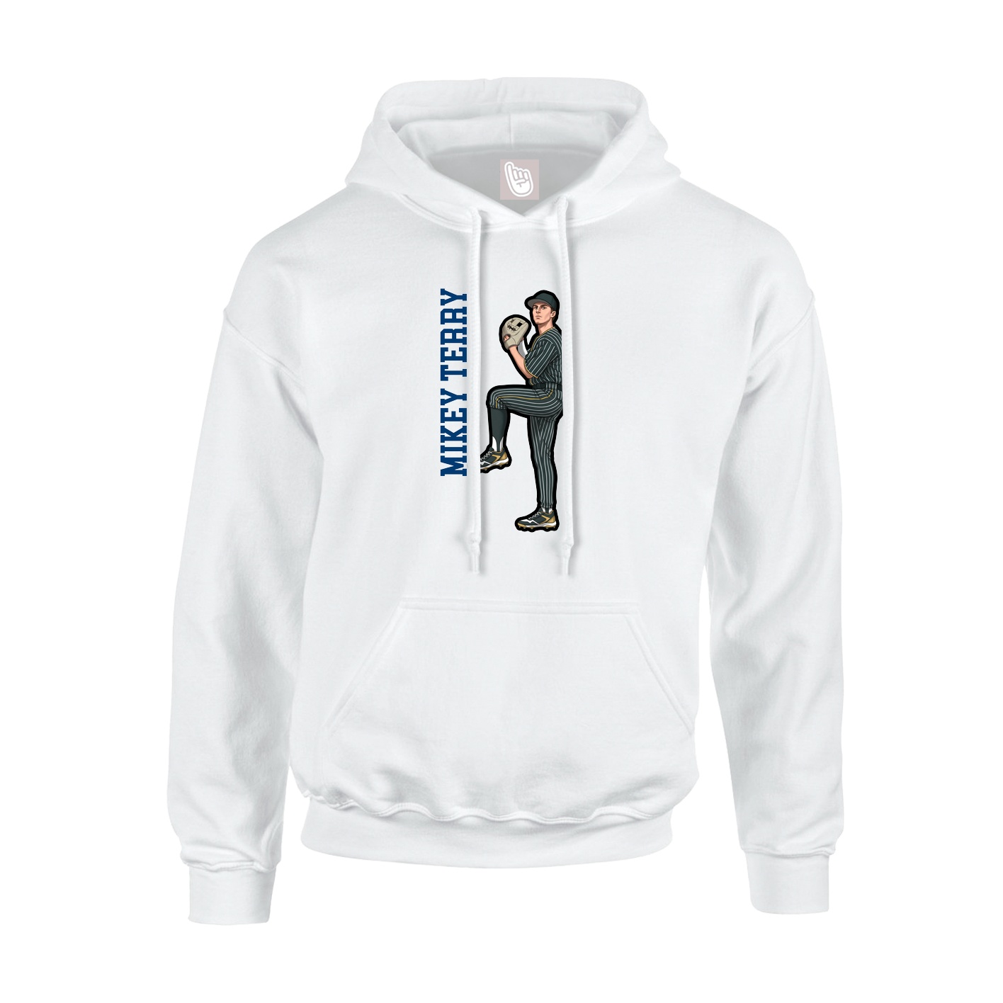Youth Hoodie — Classic in White