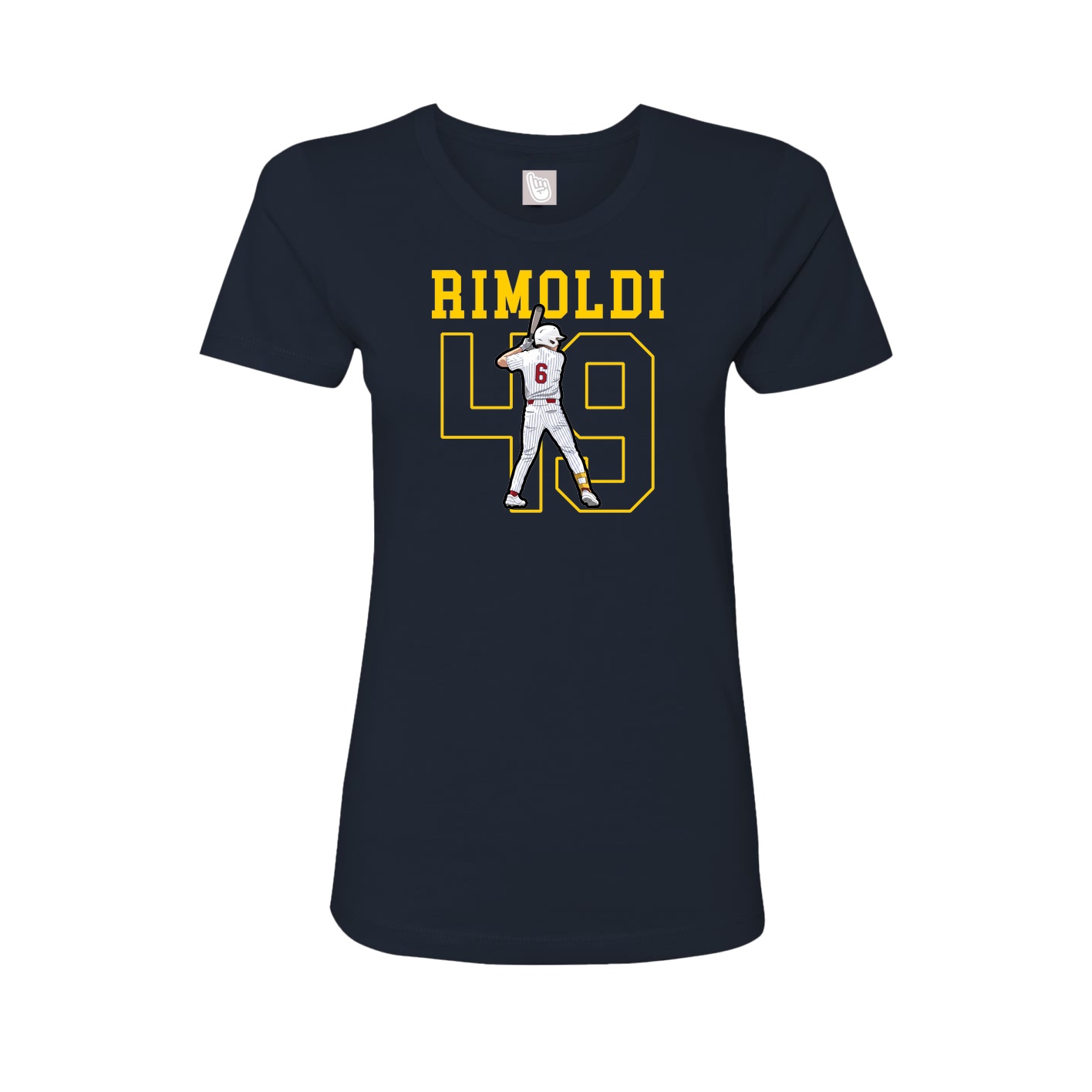 Fitted Women's Tee — Shirsey in Navy