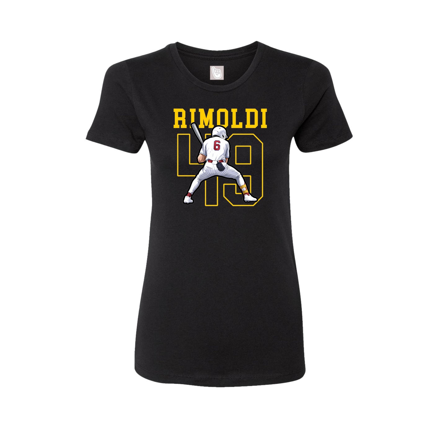 Fitted Women's Tee — Shirsey in Black