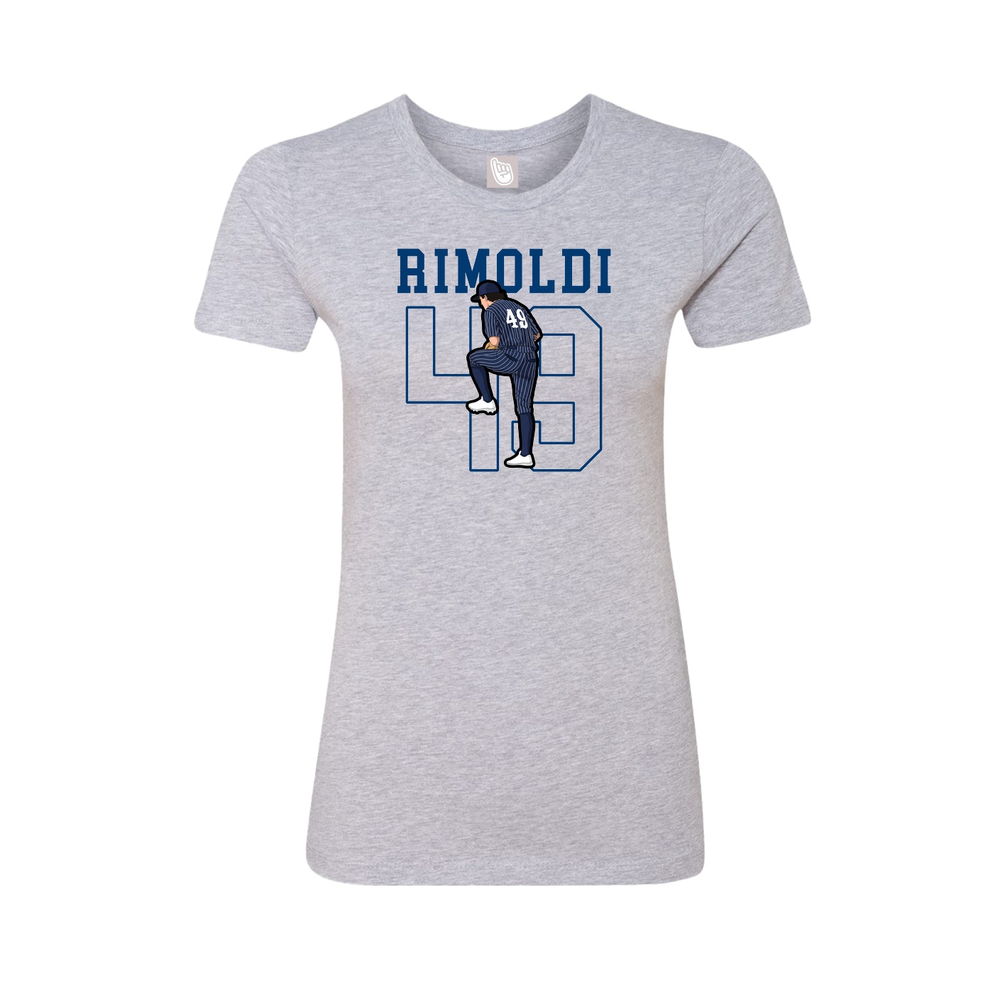 Fitted Women's Tee — Shirsey in Grey