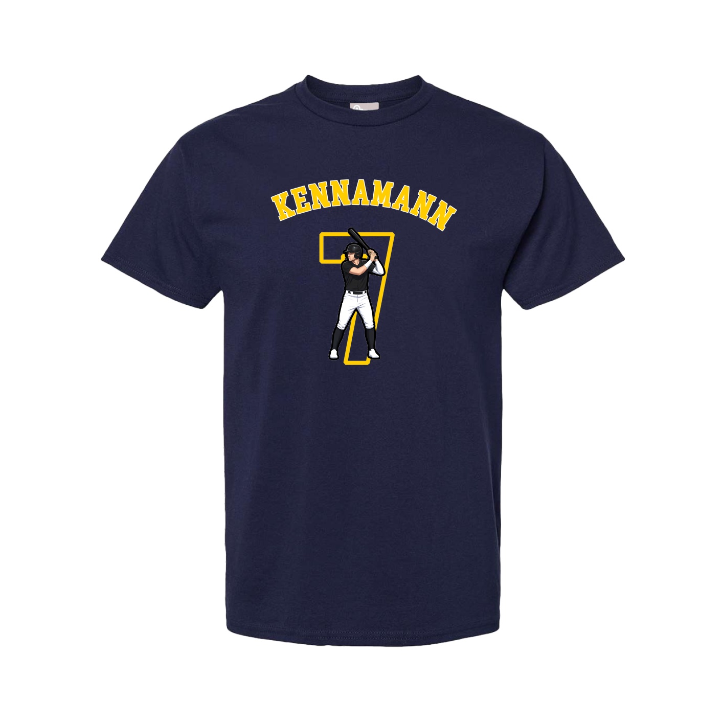 Youth Tee — Shirsey Arch in Navy