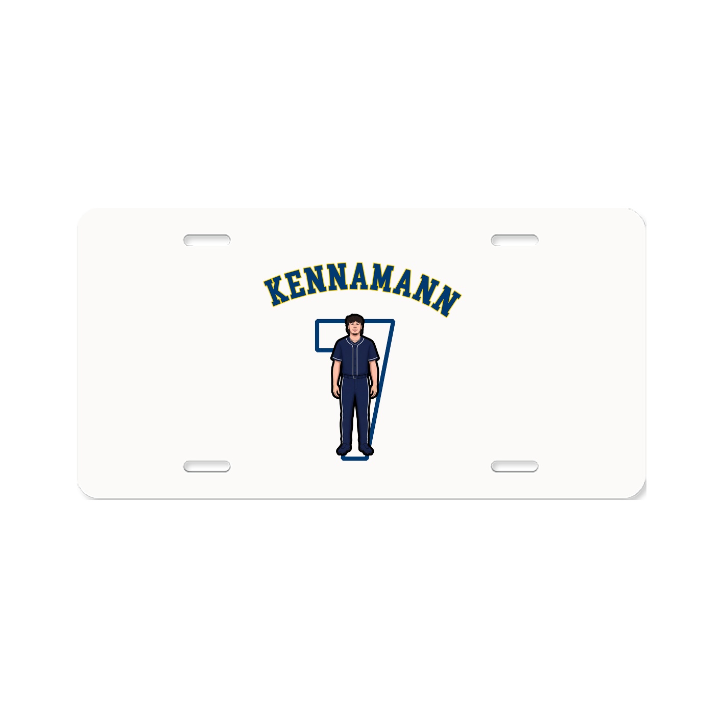 License Plate — Shirsey Arch in Classic