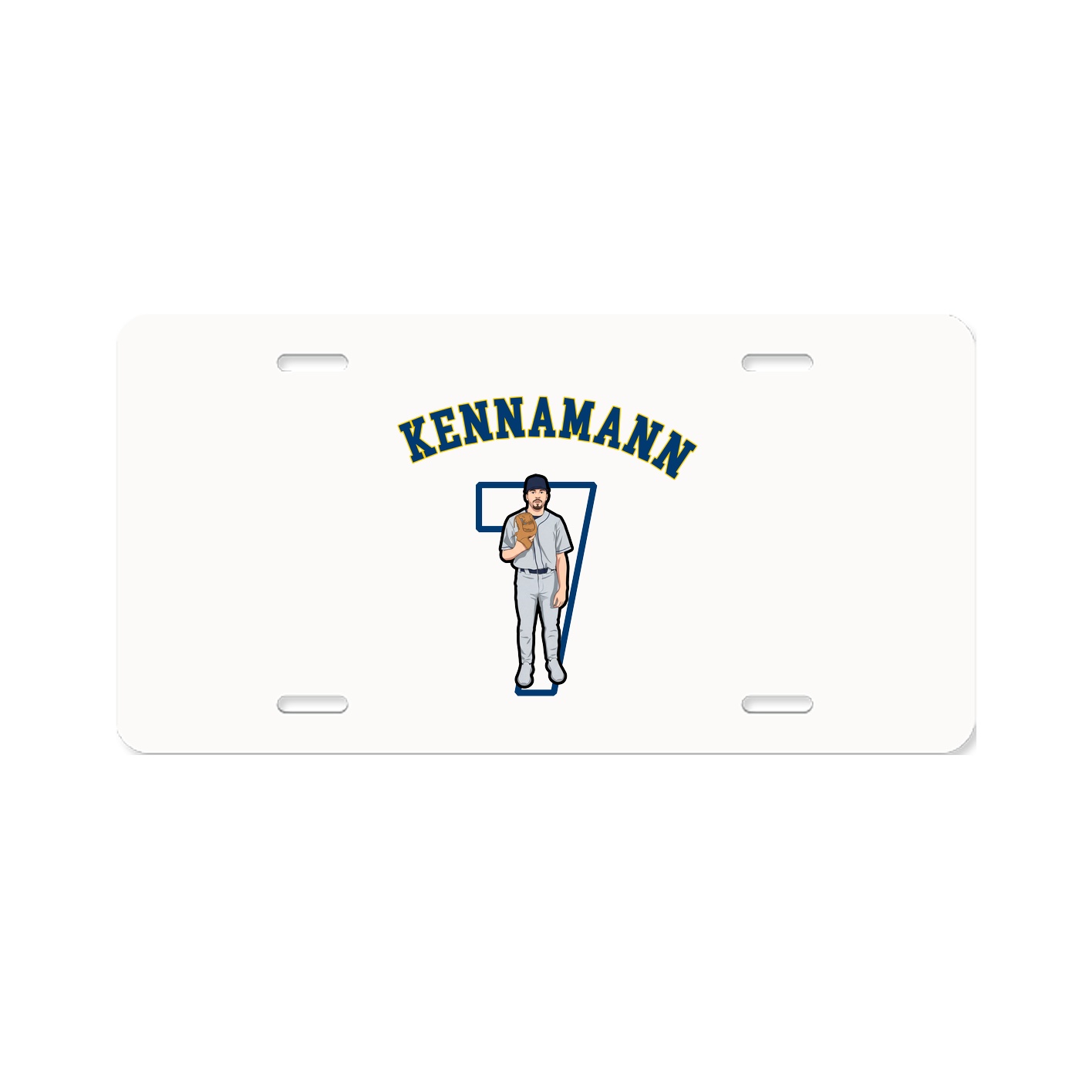 License Plate — Shirsey Arch in Classic