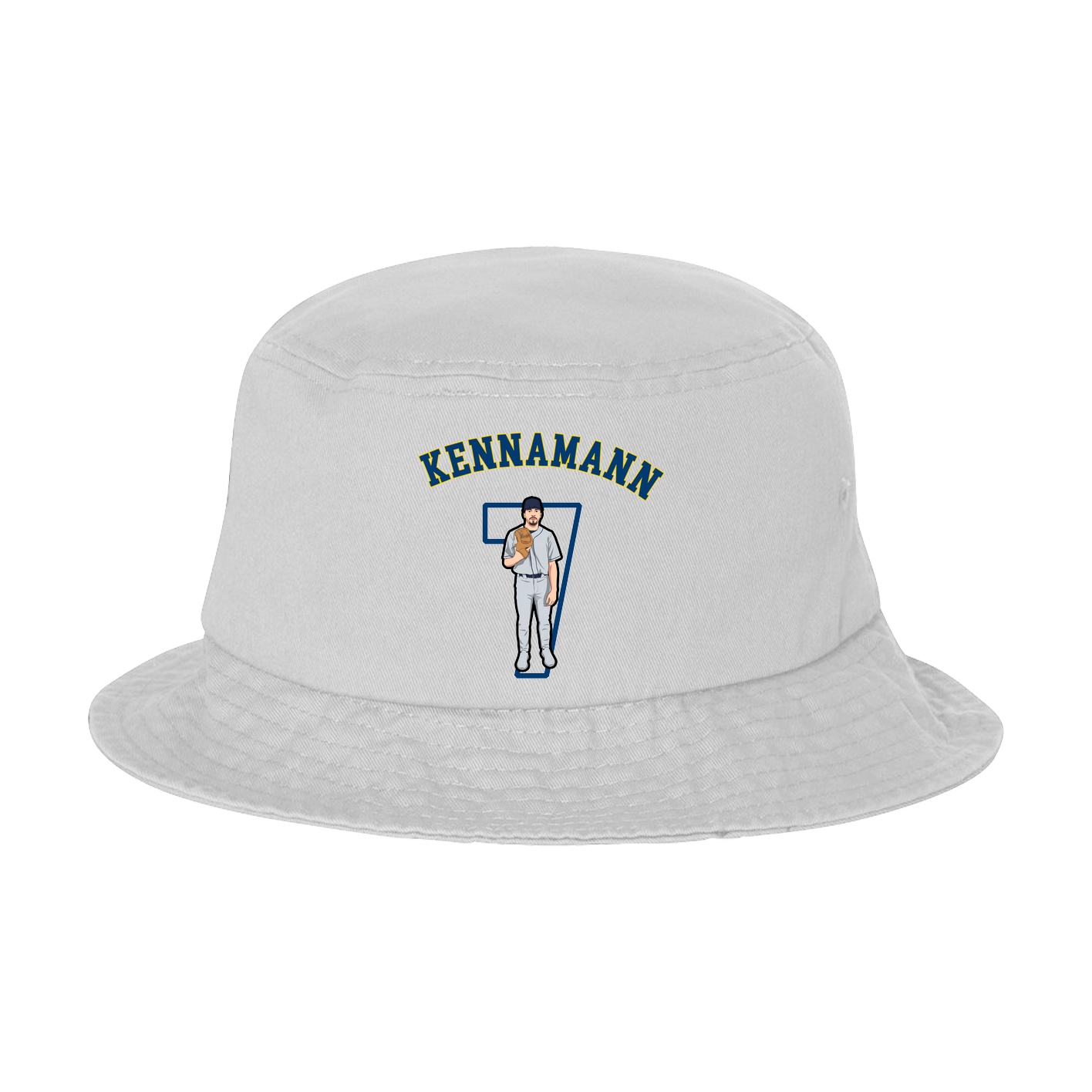 Bucket Cap — Shirsey Arch in White