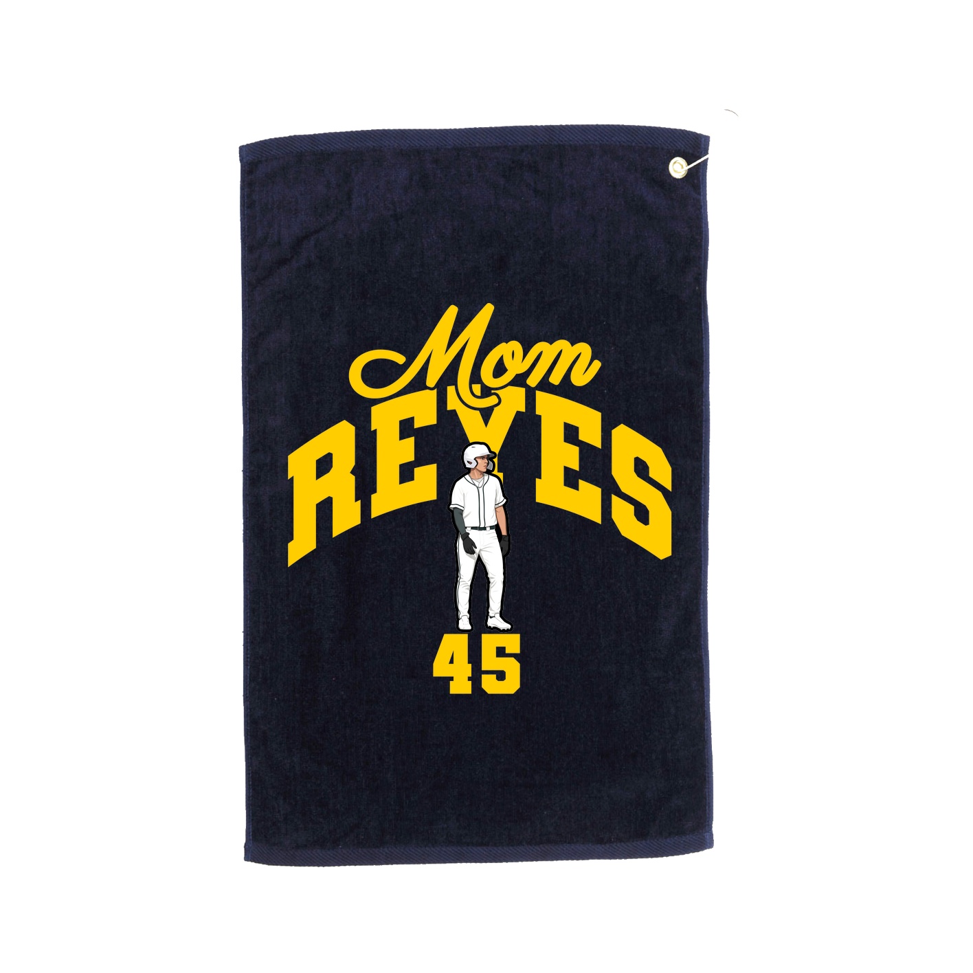 Golf Towel — Mothers Day Arch in Navy