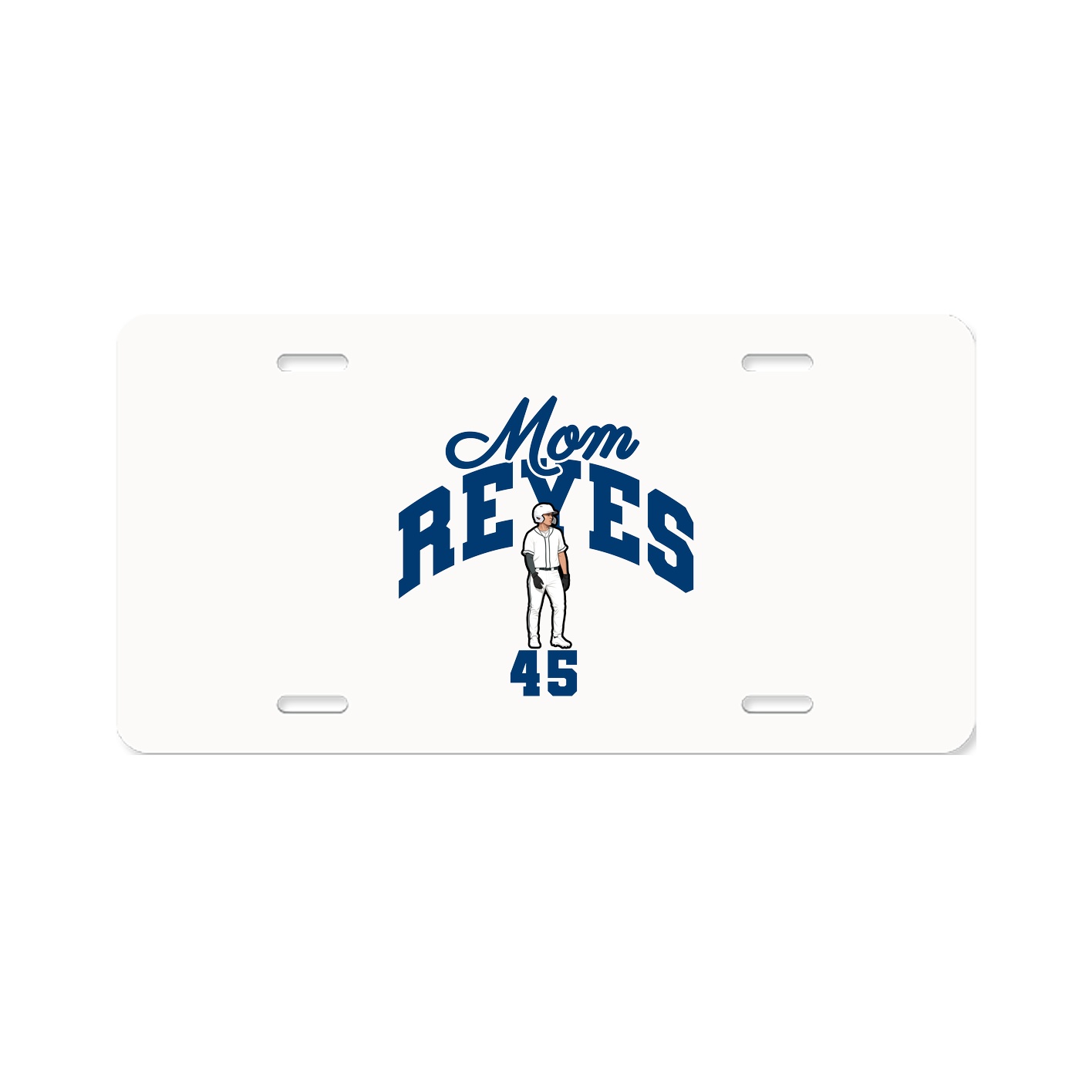 License Plate — Mothers Day Arch in Classic