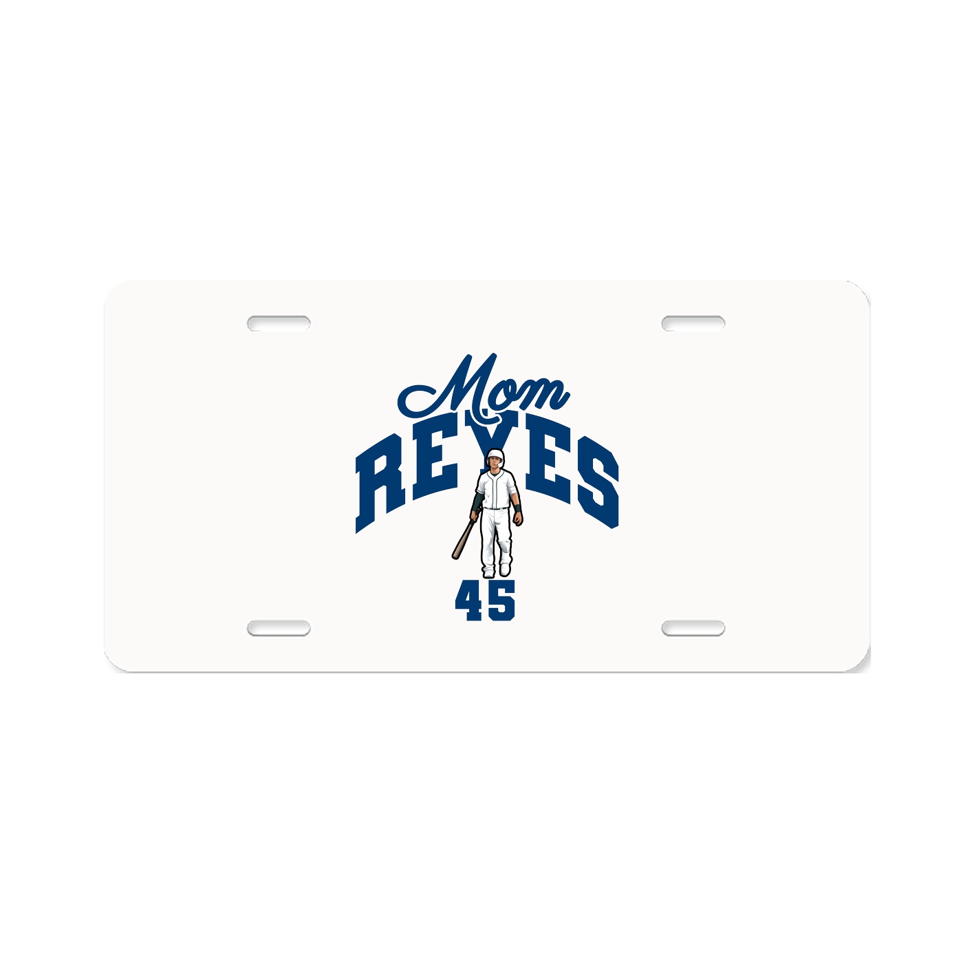 License Plate — Mothers Day Arch in Classic