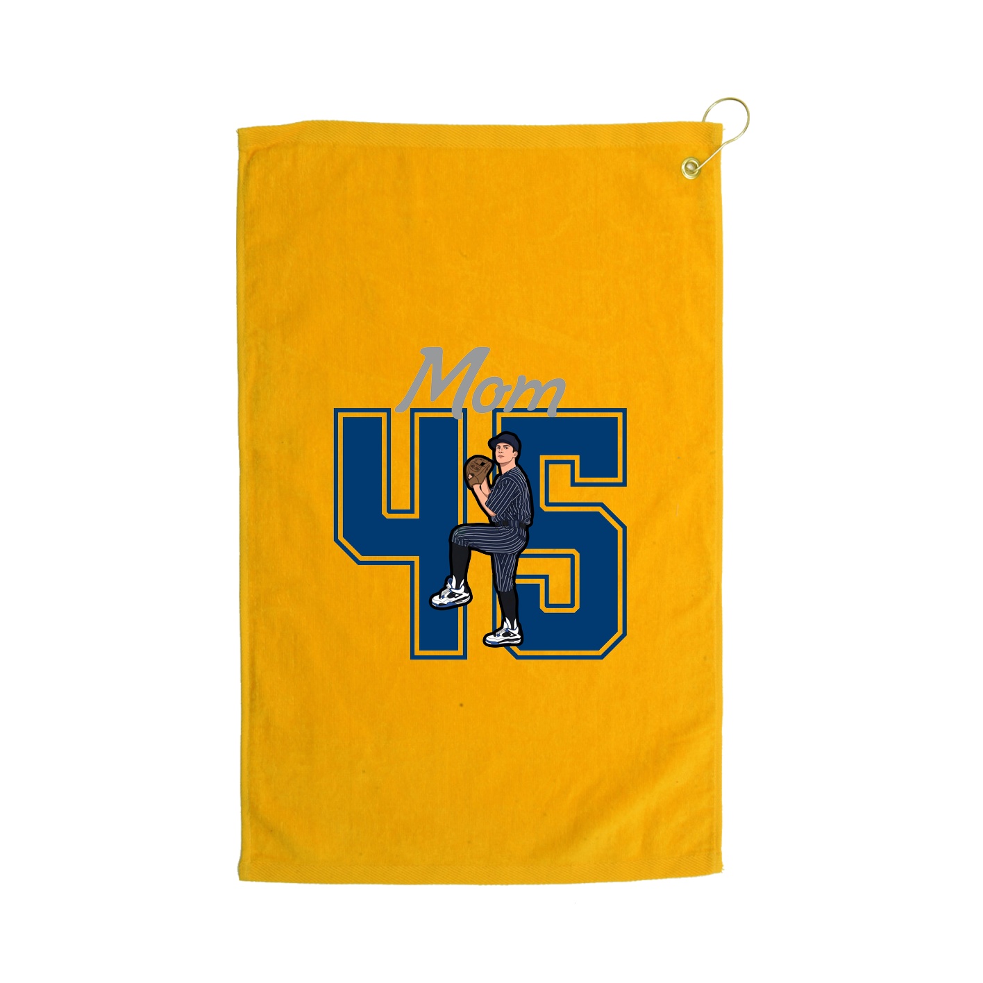 Golf Towel — Mothers Day Shirsey in Gold
